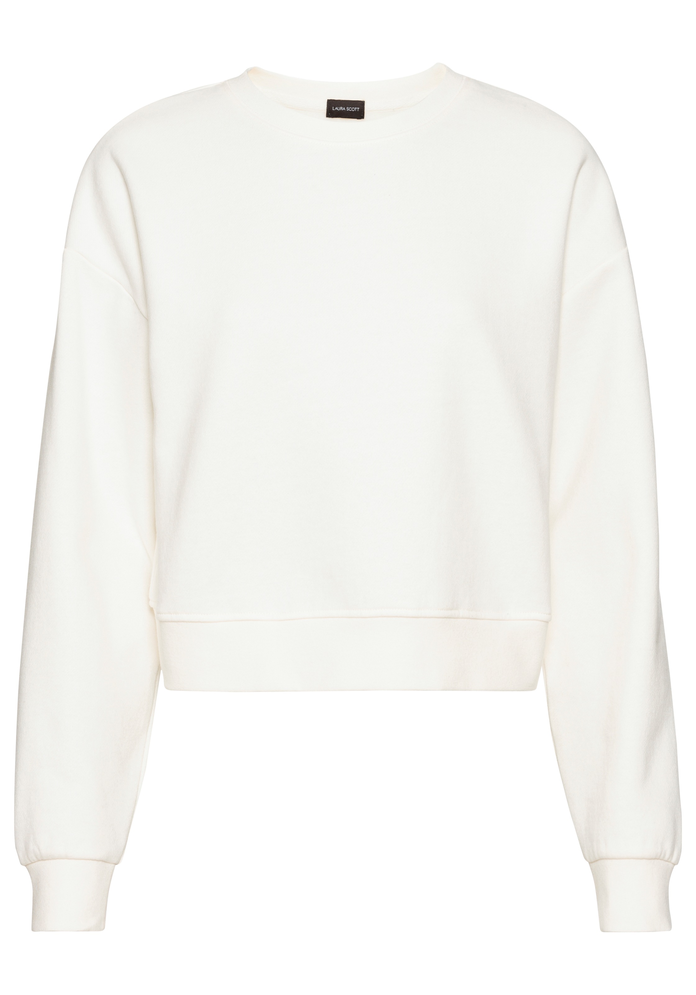 Laura Scott Sweatshirt, Cropped Form