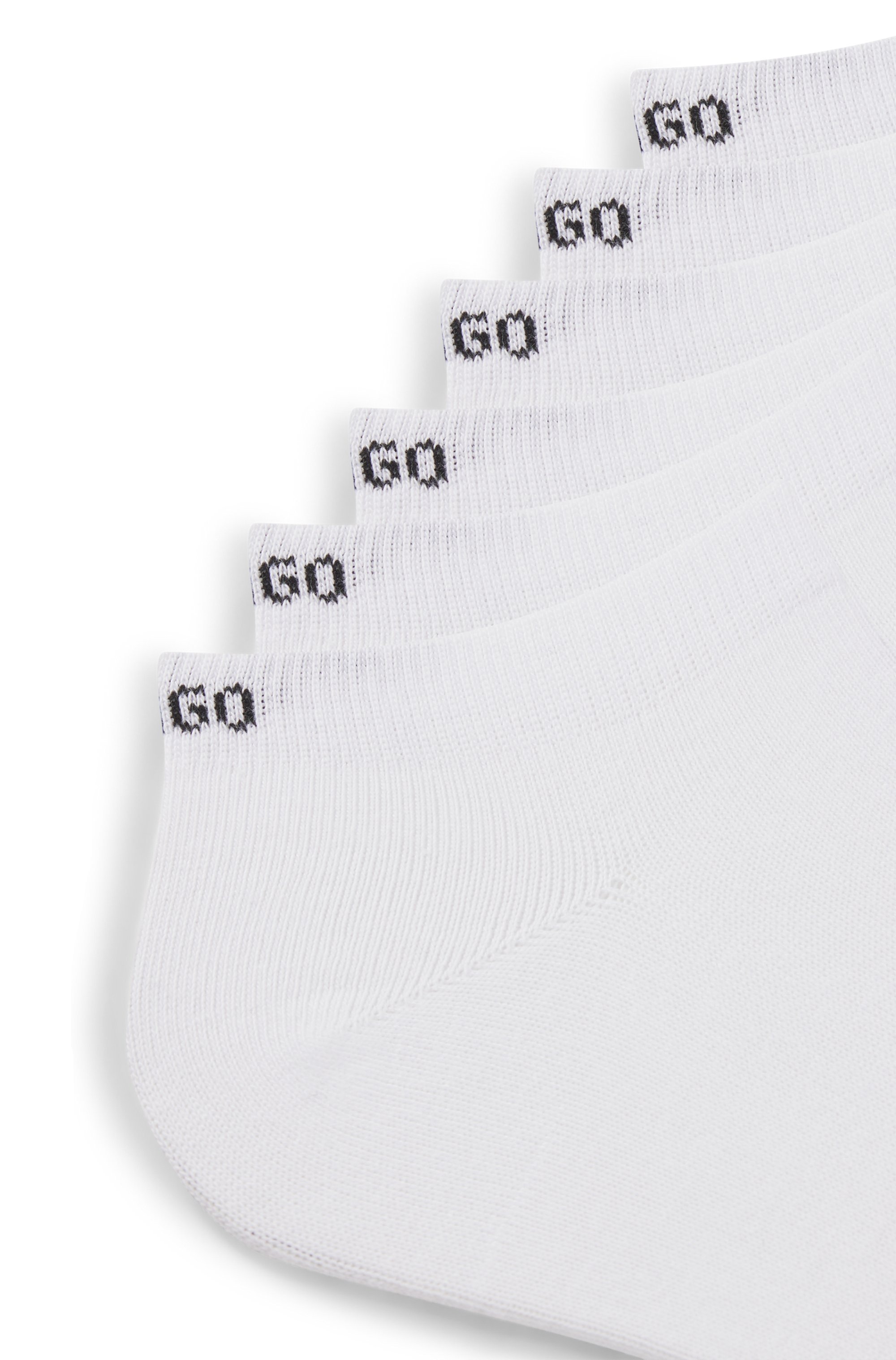 HUGO Underwear Freizeitsocken »6P AS UNI CC 1026«, (Packung, 6 Paar, 6er-Pack), mit HUGO-Logoschriftzügen