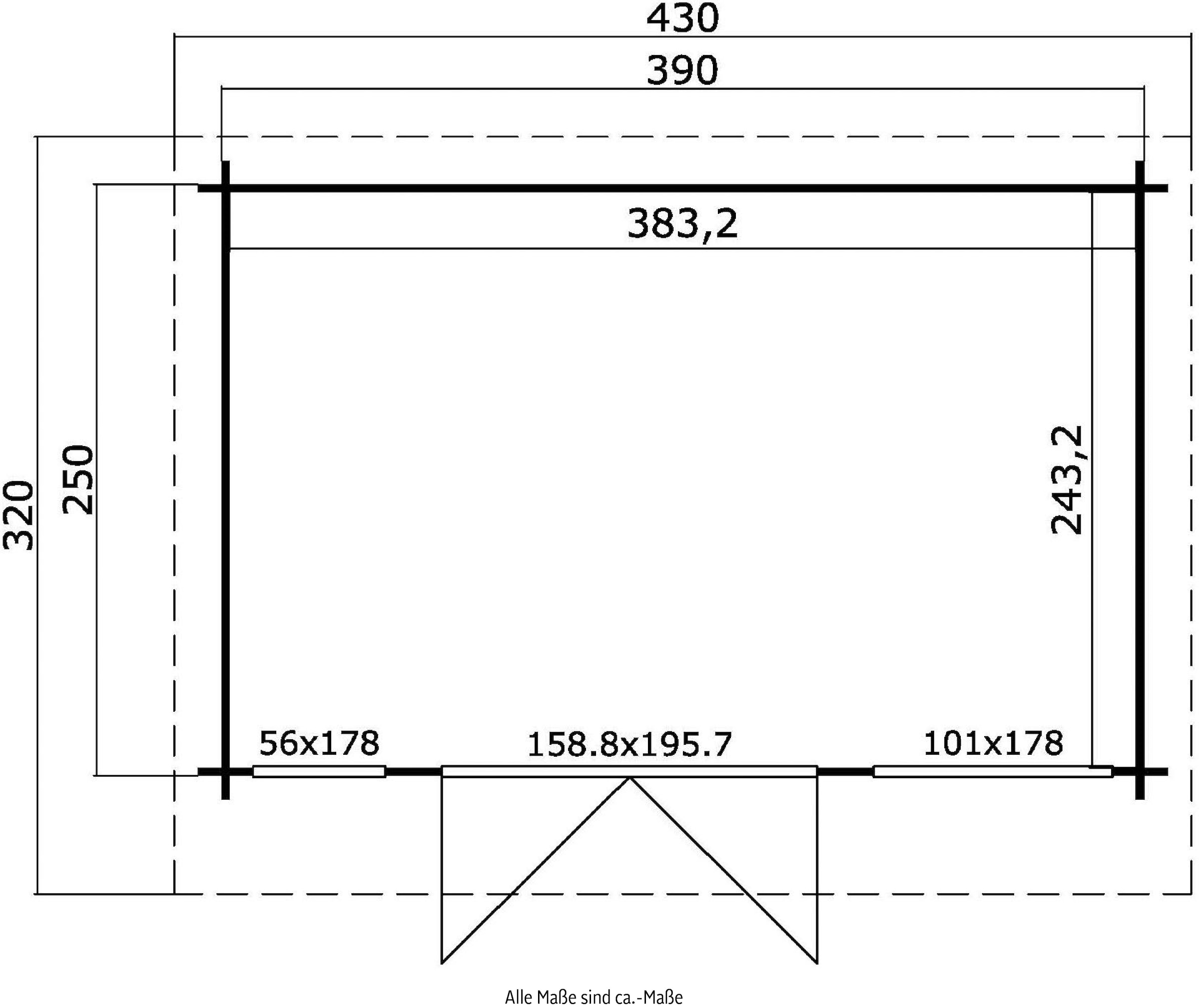 LASITA MAJA Gartenhaus »DORSET«