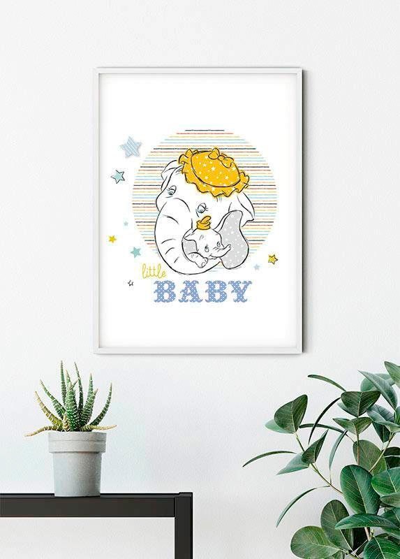 Komar Poster »Dumbo Little (Packung, mit Teile Garantie Jahren 1), Schlafzimmer, Wohnzimmer Baby«, online 1 XXL kaufen Kinderzimmer, | St., Disney, 3 Anzahl