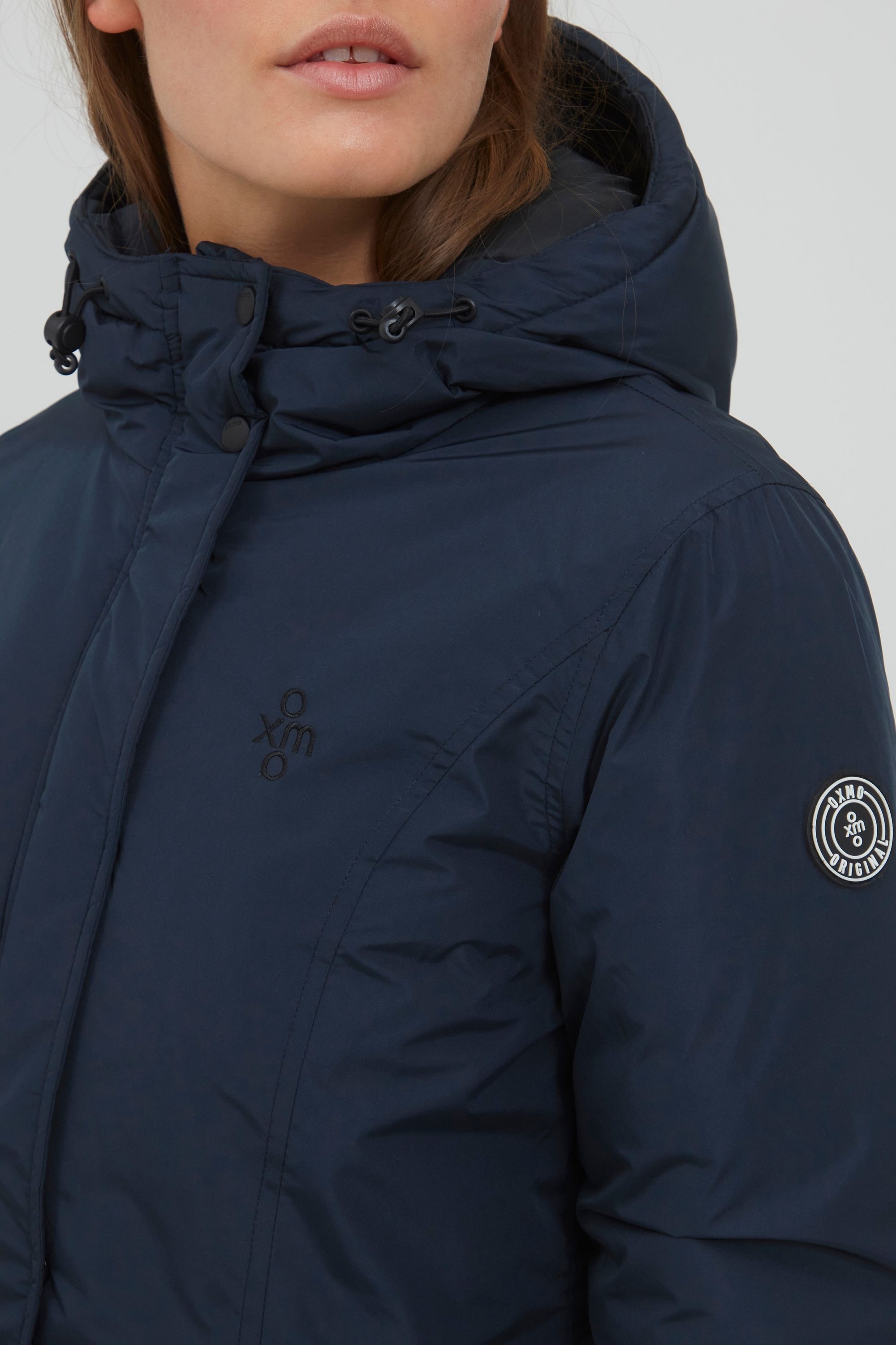 OXMO Winterjacke »Winterjacke OXJytte«, mit Kapuze