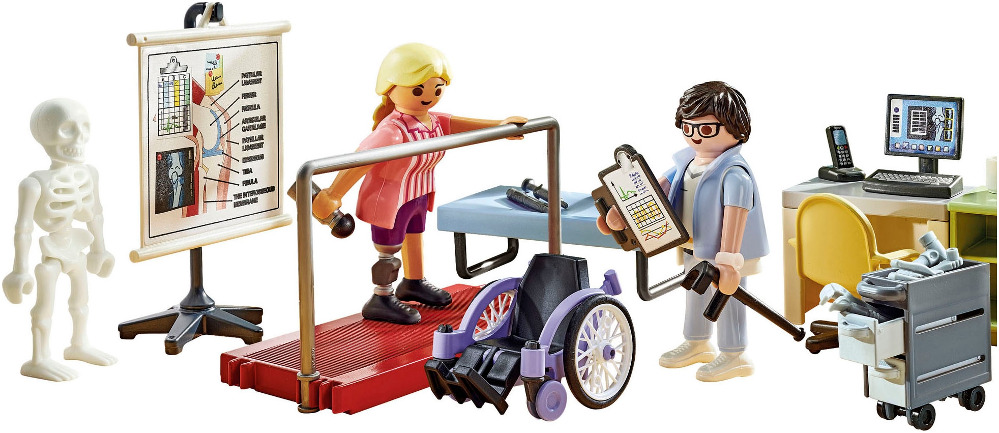 Playmobil® Konstruktions-Spielset »Orthopädie (71617), Action Heroes« Made in Europe