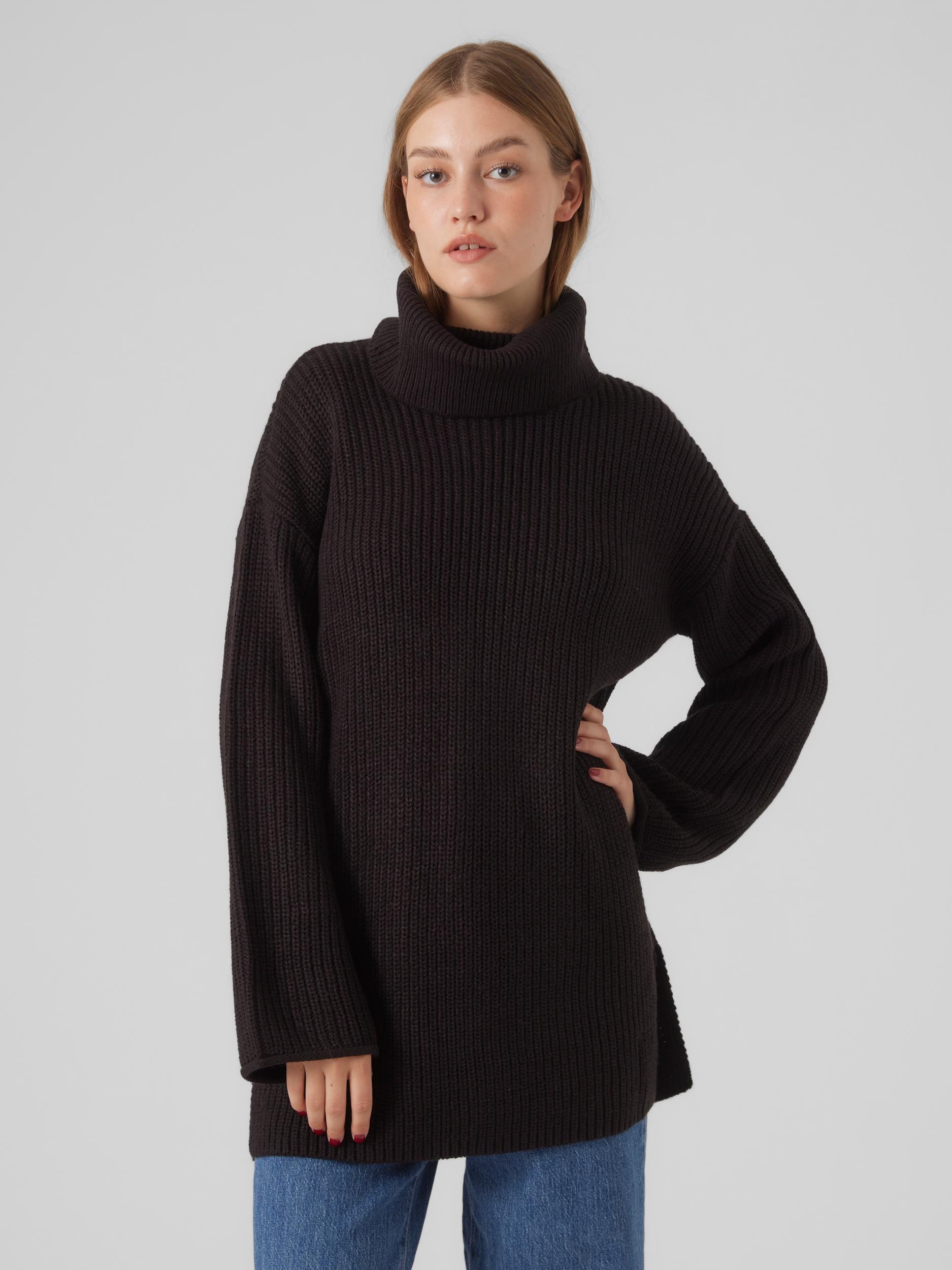 Rollkragenpullover »VMSAYLA LS OVERSIZE COWLNK PULLOVER BOO«