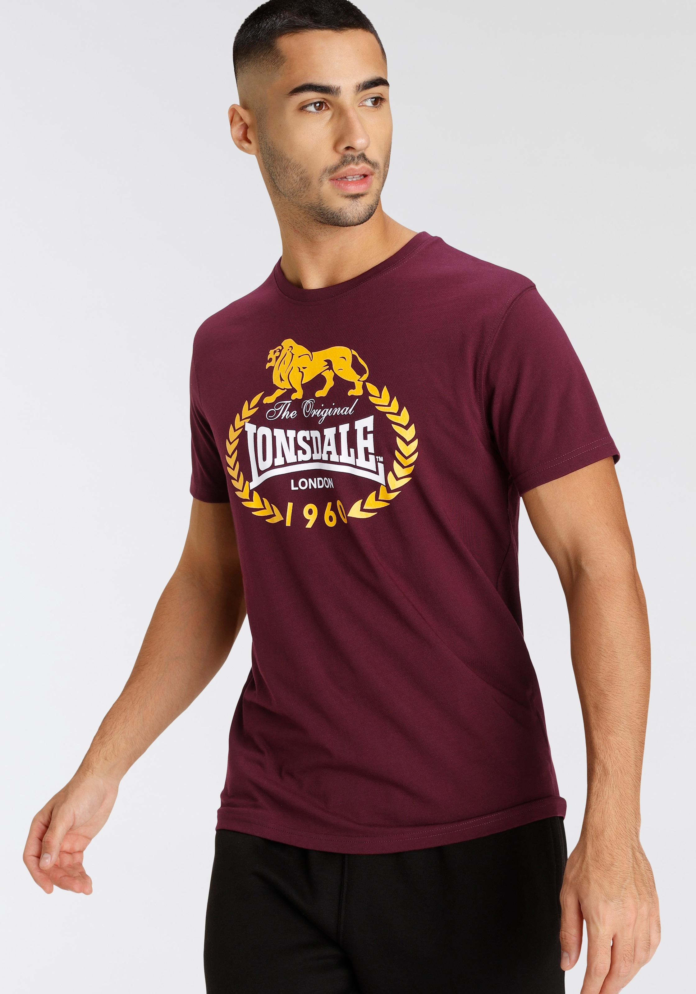 Lonsdale T-Shirt, (Packung, 2 tlg., 2er Pack)