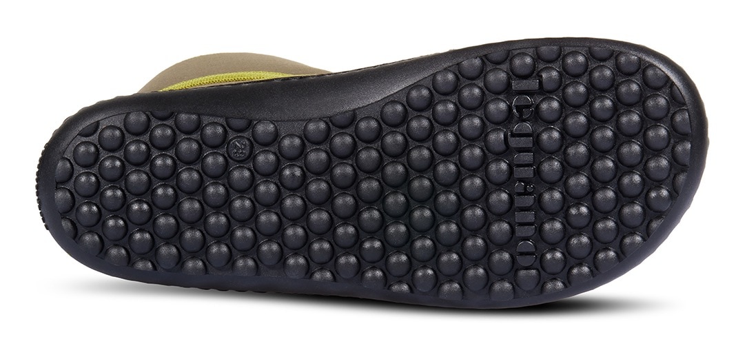 Leguano Barfußschuh »LEGUANITO THERMO«  , Klettschuh, Kinderschuh, Boots mit wasserabweisender TEX-Ausstattung