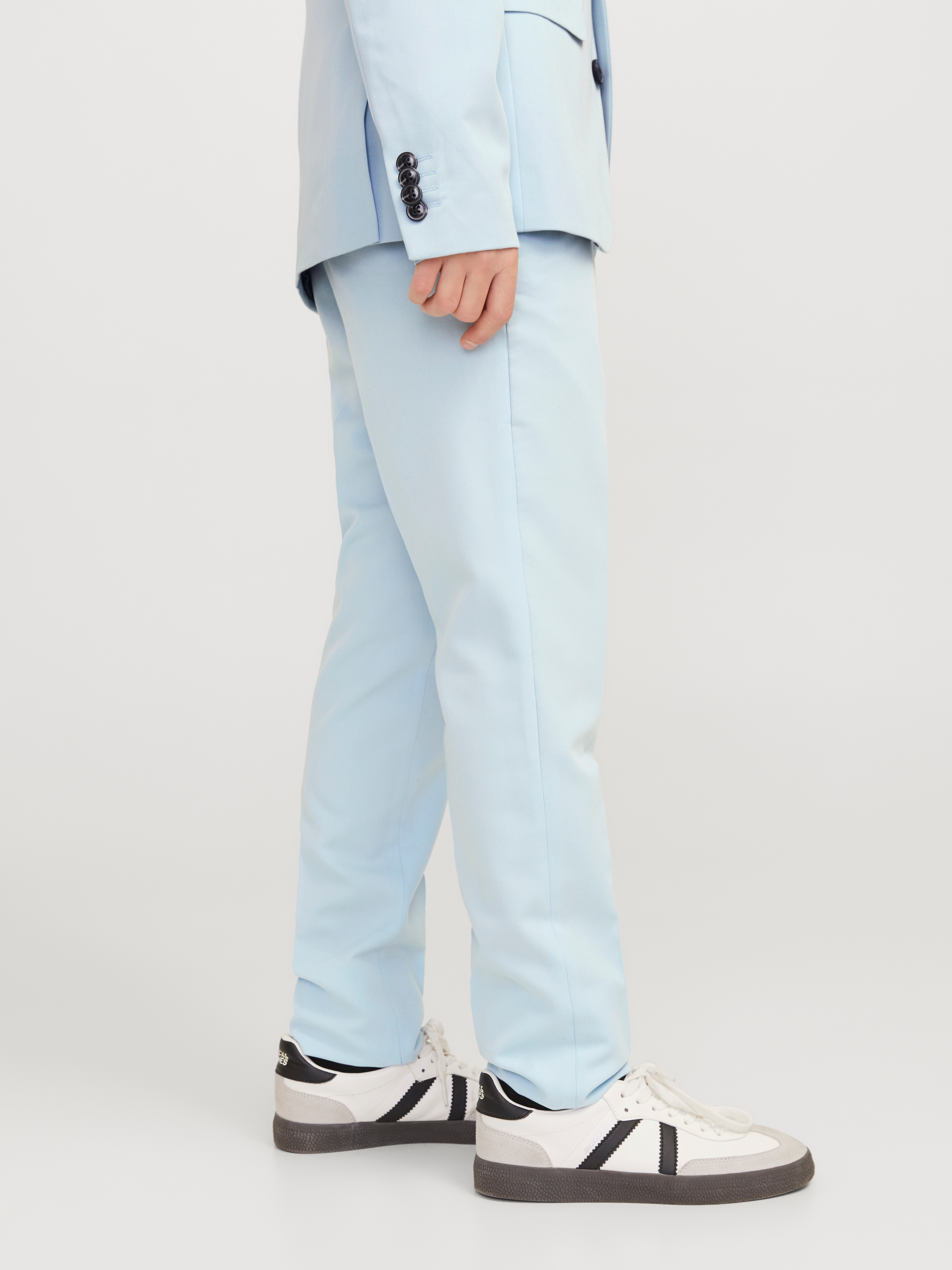 Jack & Jones Junior Anzughose »JPRSOLAR elastisch, pflegeleicht, komfortabel«, unifarben, modisch, slim fit, Web