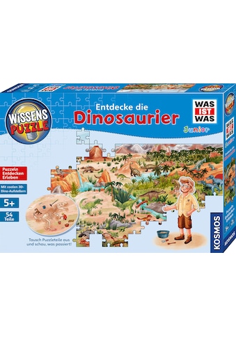 Kosmos Puzzle »WAS IST WAS Junior, Entdecke die Dinosaurier«, Made in Germany kaufen