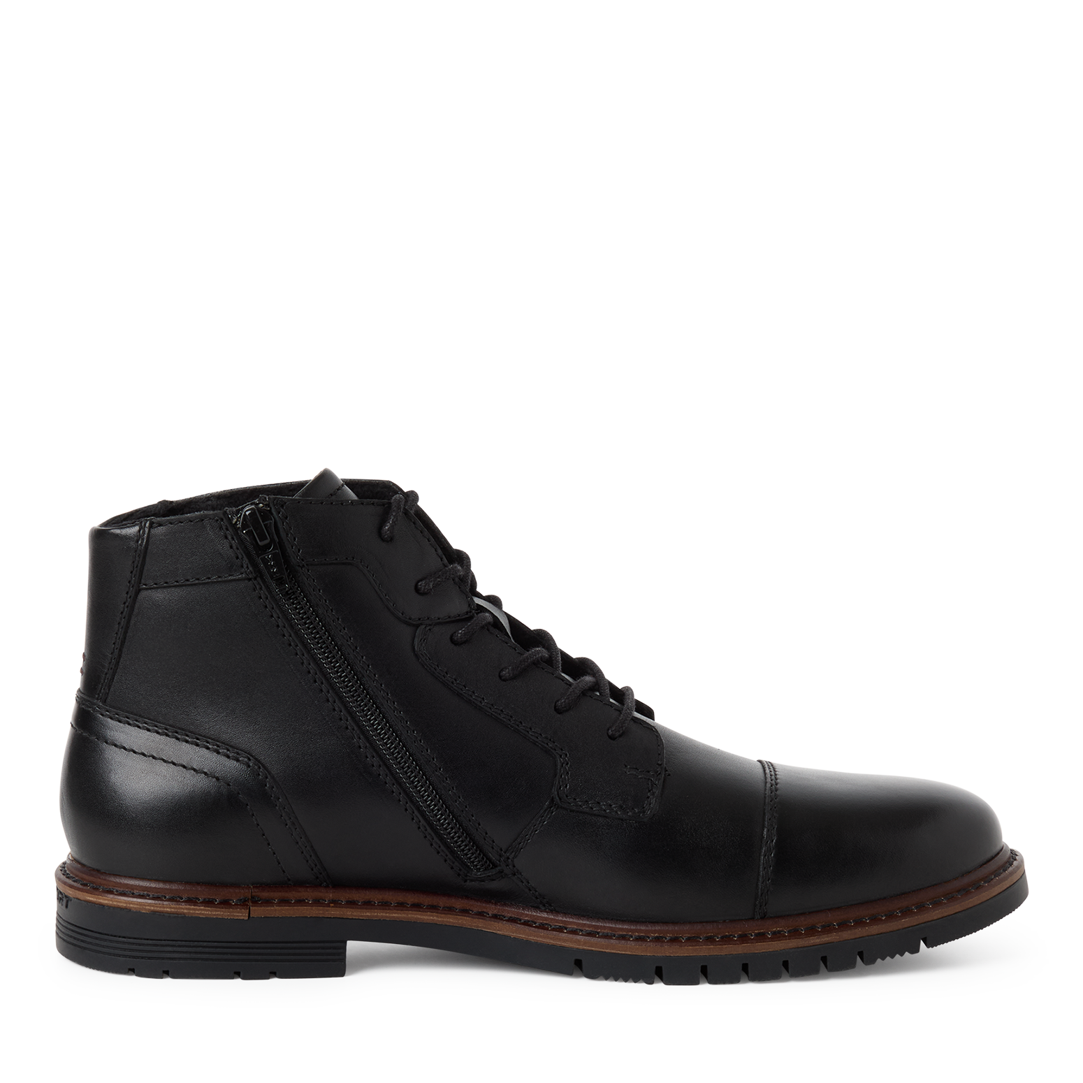 MARCO TOZZI Schnürstiefelette  Schnürboots, Herbstschuh, mit Kontrast-Rahmennaht