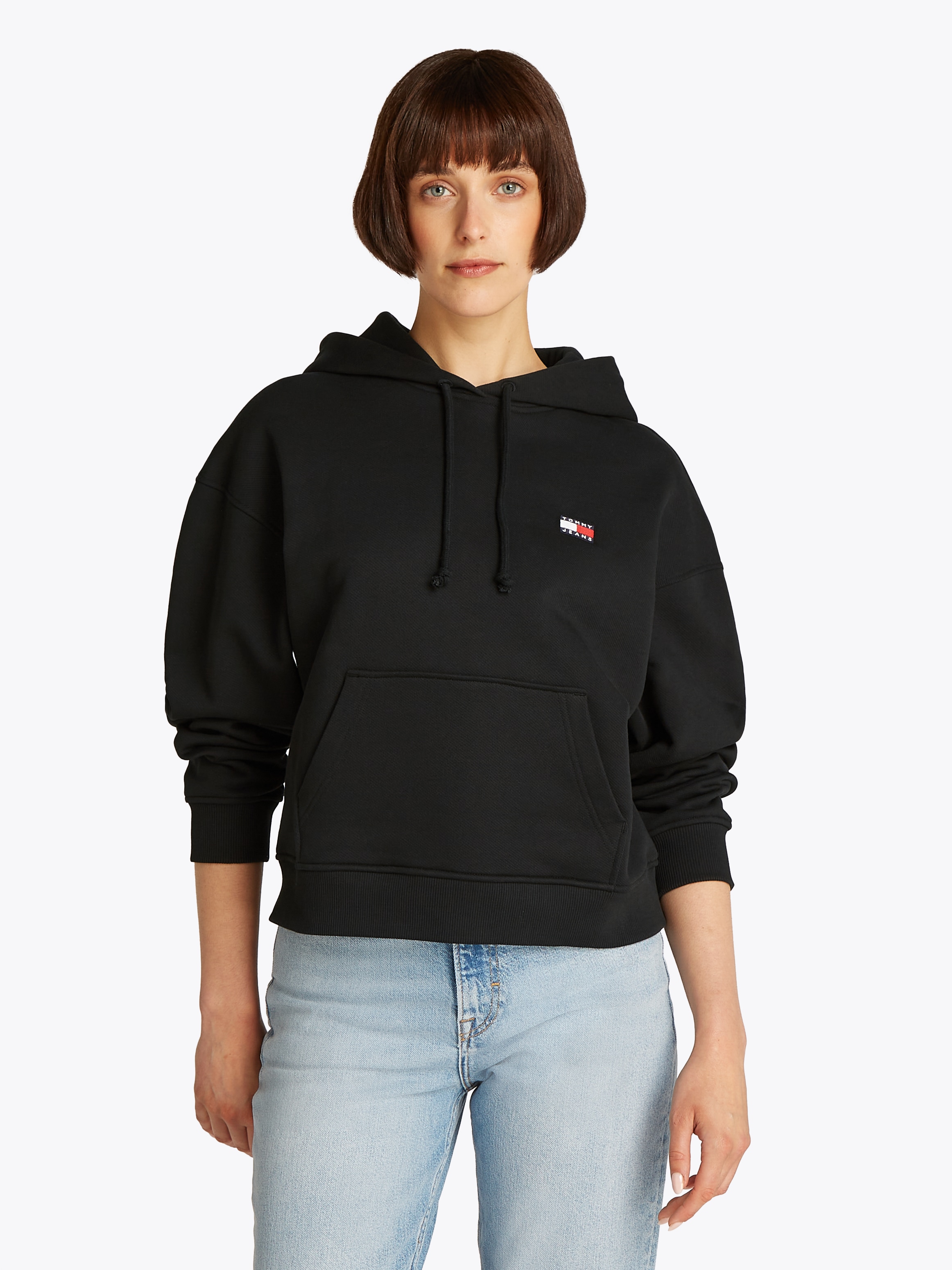 Tommy Jeans Hoodie »TJW BXY BADGE HOODIE EXT«, mit Logo-Badge