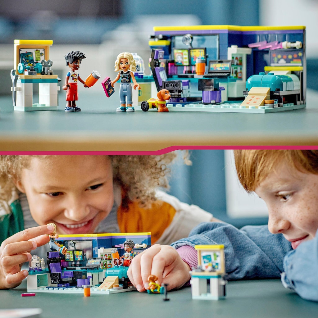 LEGO® Konstruktionsspielsteine »Novas Zimmer (41755), LEGO® Friends«, (179 St.), Made in Europe