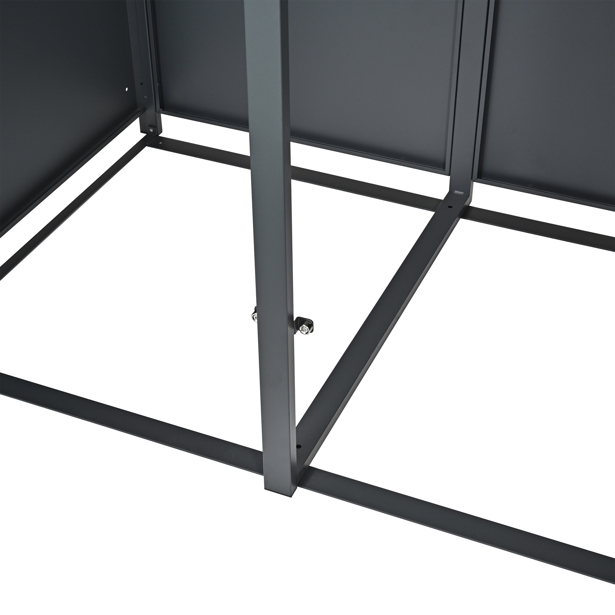 WESTMANN Mülltonnenbox »Status 2« BxTxH: 132x80x116 cm, für 2x240 L Mülltonnen
