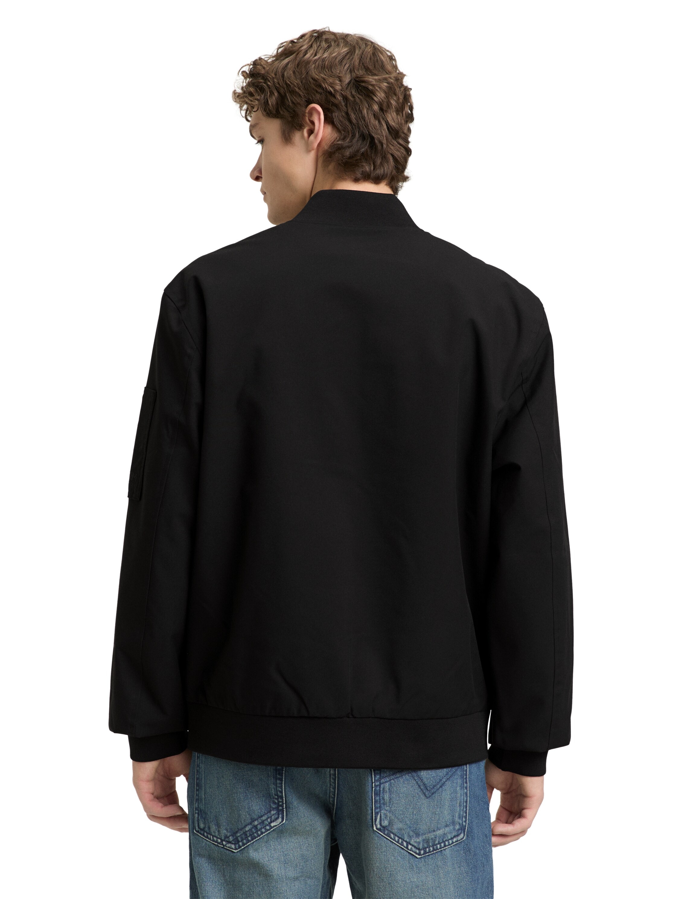 TOM TAILOR Denim Bomberjacke mit Taschen