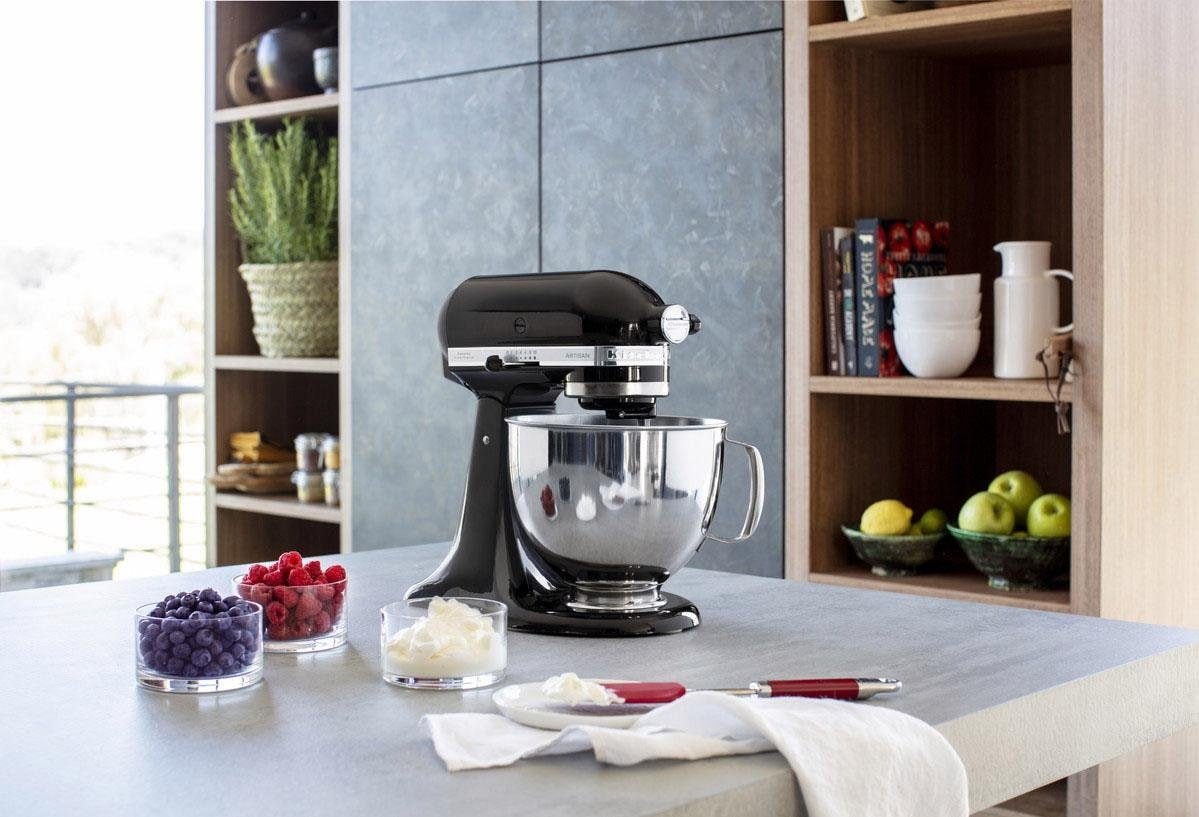 KitchenAid Küchenmaschine »5KSM125EOB ONYX BLACK« XXL Garantie Jahren 3 mit