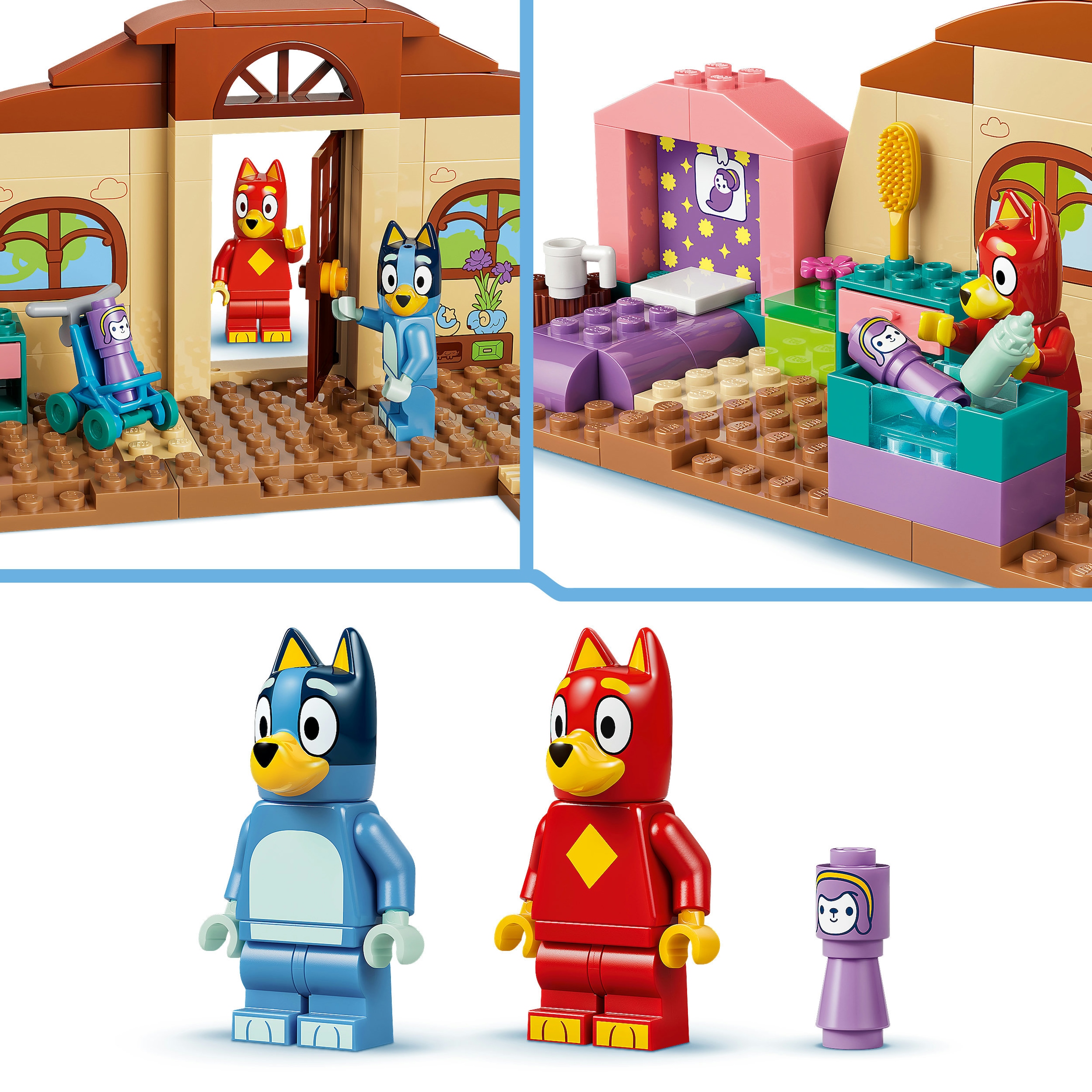 LEGO® Konstruktionsspielsteine »Schule mit Rusty und Bluey (11221), LEGO Bluey« Made in Europe