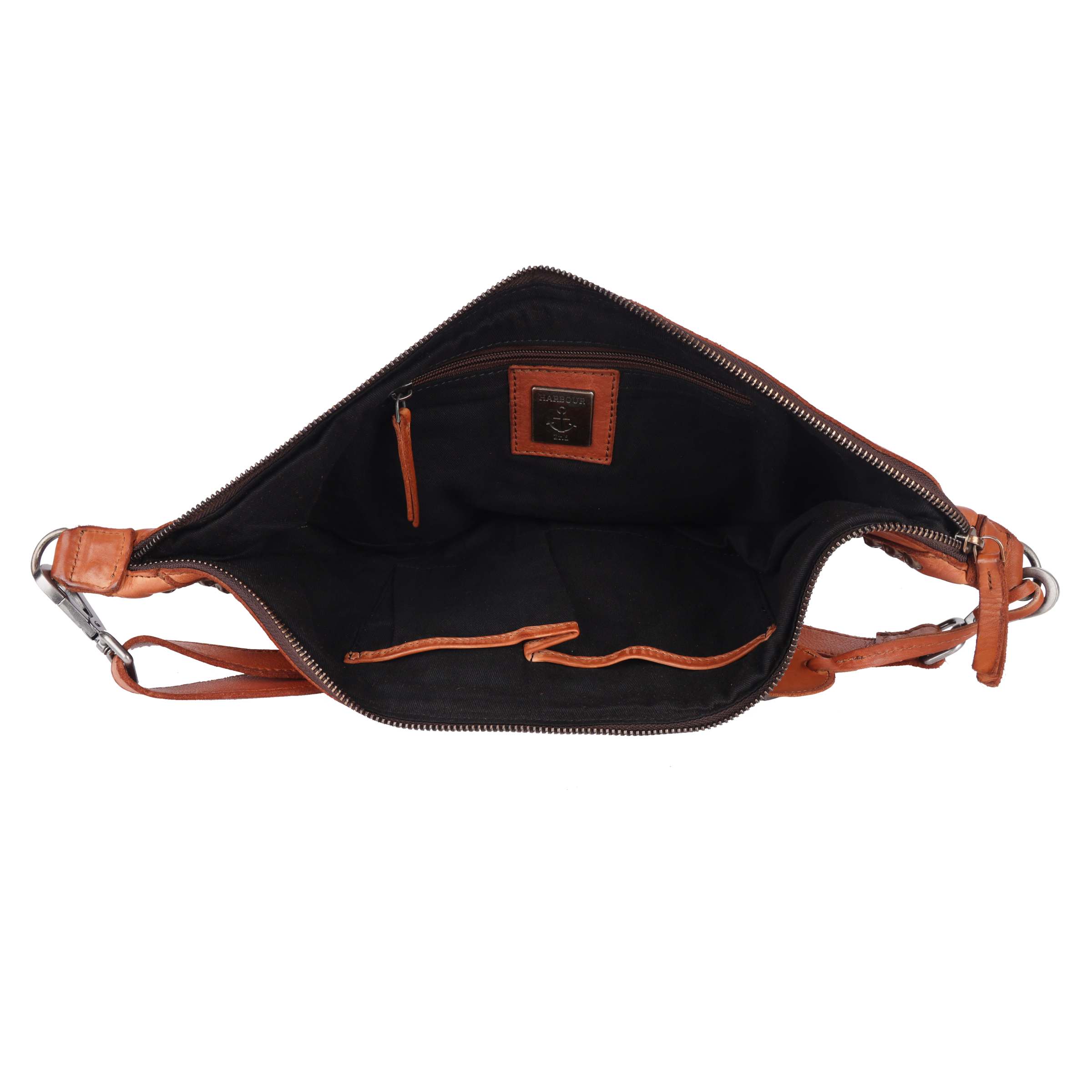 HARBOUR 2nd Handtasche »Nuri« , Damen Umhängetasche, Schultertasche mit glänzenden Nieten