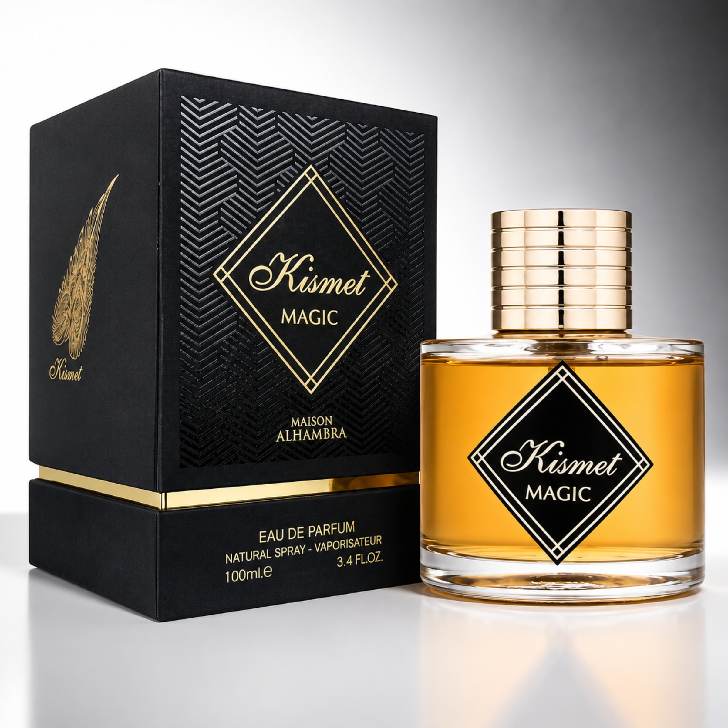 Maison Alhambra Eau de Parfum »Kismet Magic Eau De Parfum 100ml Unisex Fragrance« Eau de Parfum, 100 ml Inhalt, flüssige Duftkomposition