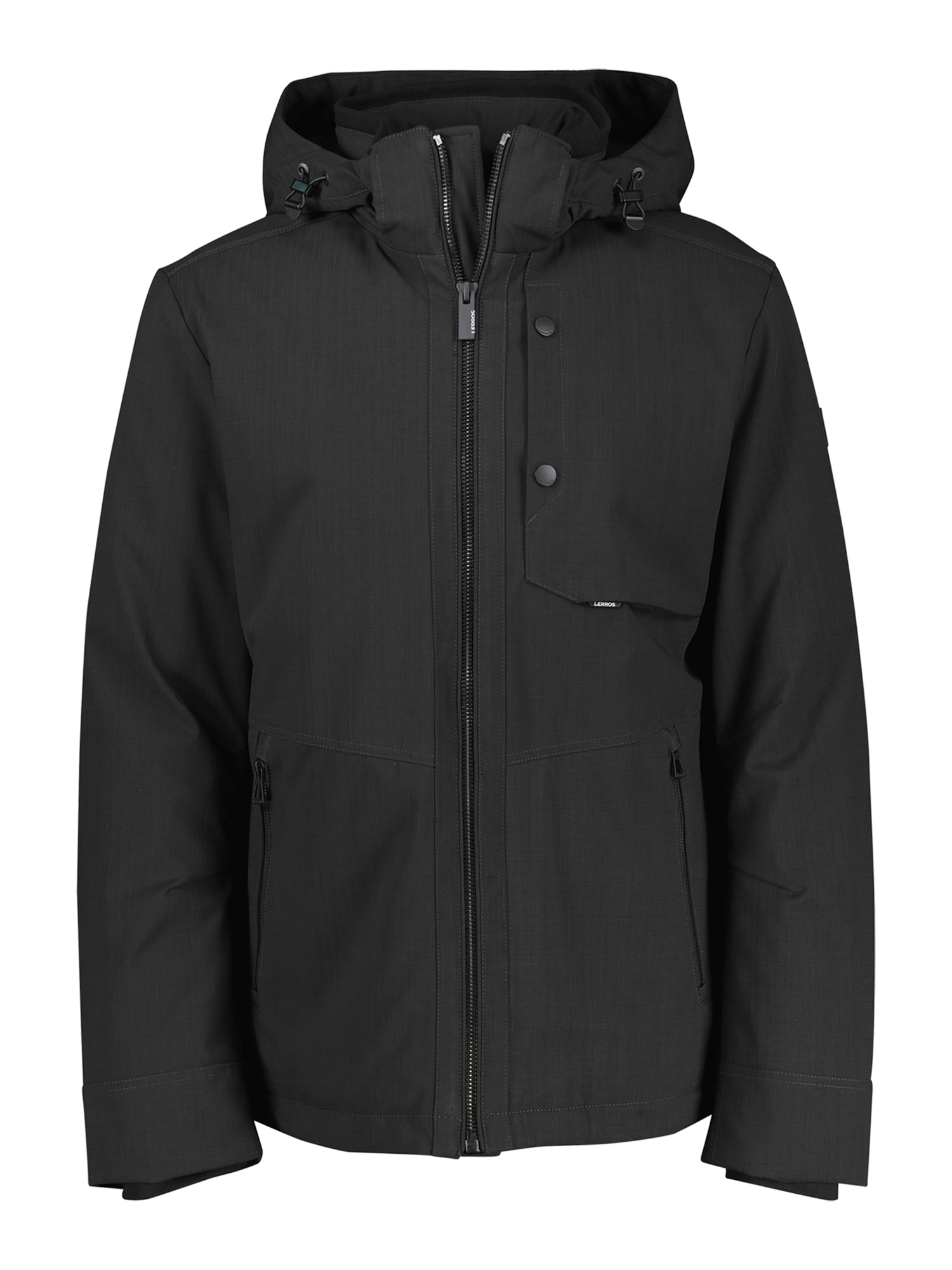 LERROS Blouson »LERROS Herren Blouson in Stukturoptik«, mit Kapuze, Wasser- und windabweisend