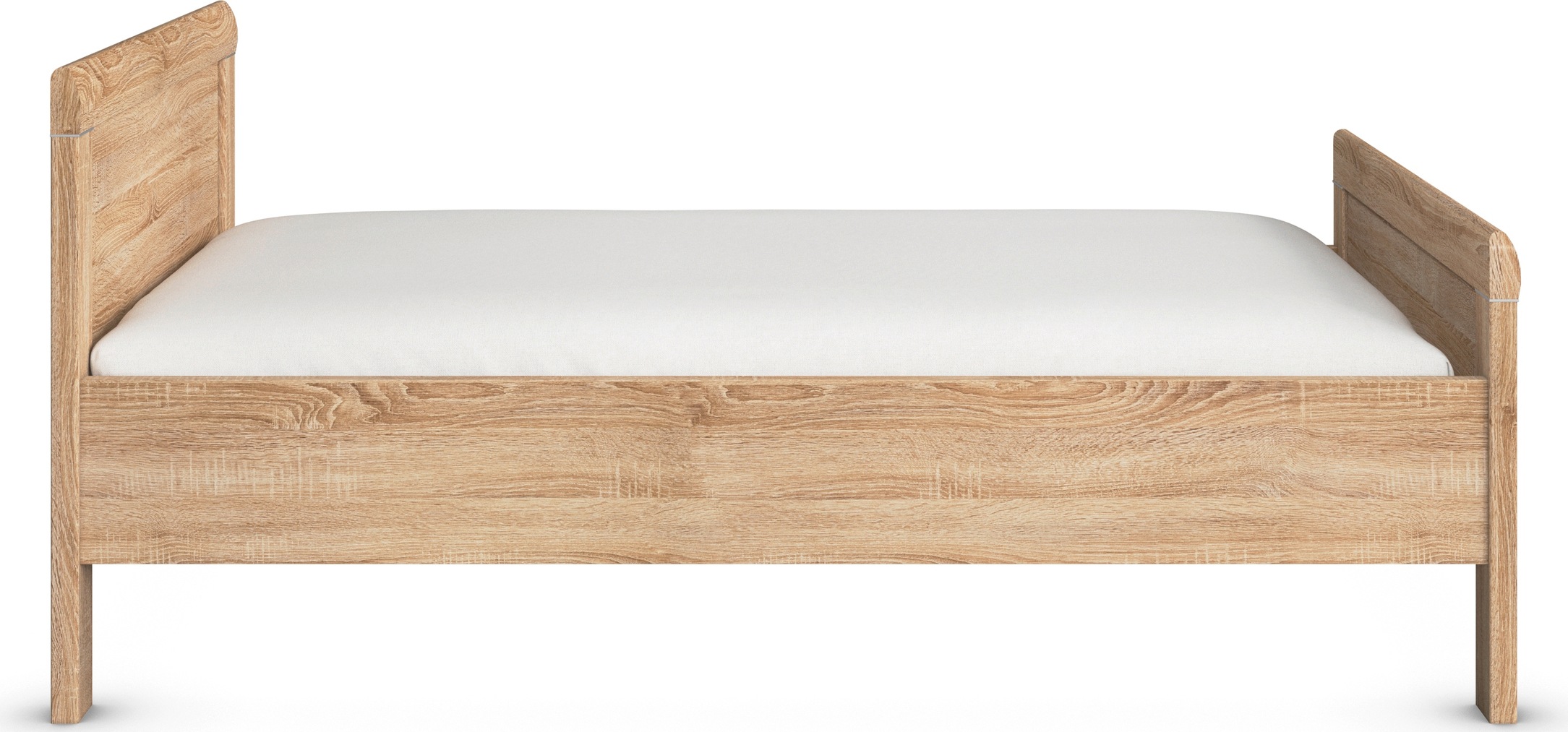 rauch Bett »Bett Einzelbett Stollenbett EVELYN«, in Komforthöhe aus Holzwerkstoff in elegantem Stil MADE IN GERMANY