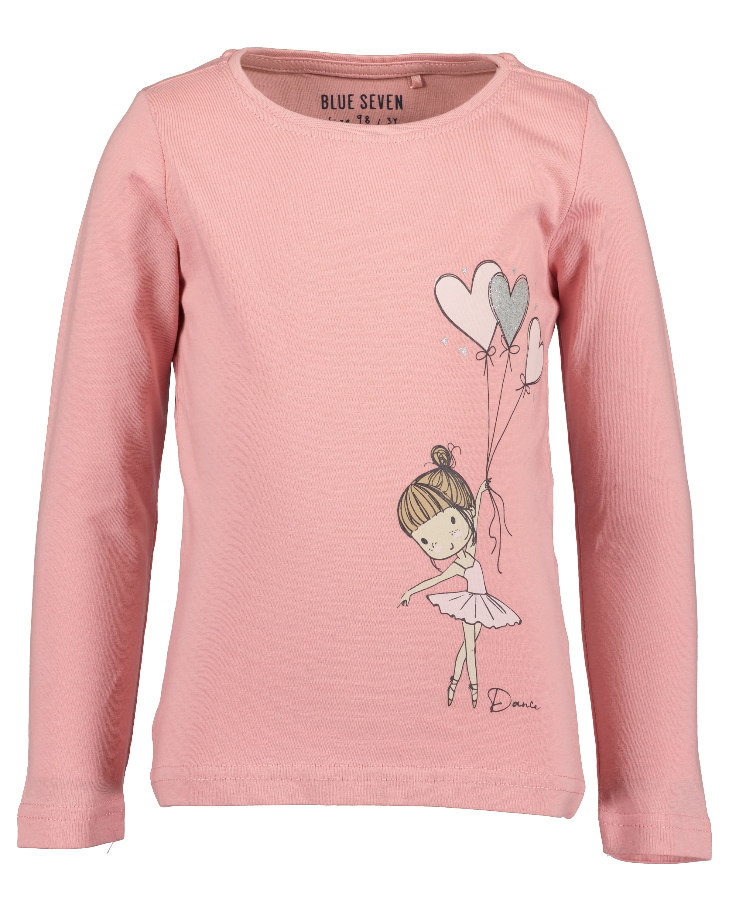 Blue Seven Langarmshirt Packung, 2 Stk. mit tollen Frontmotiven