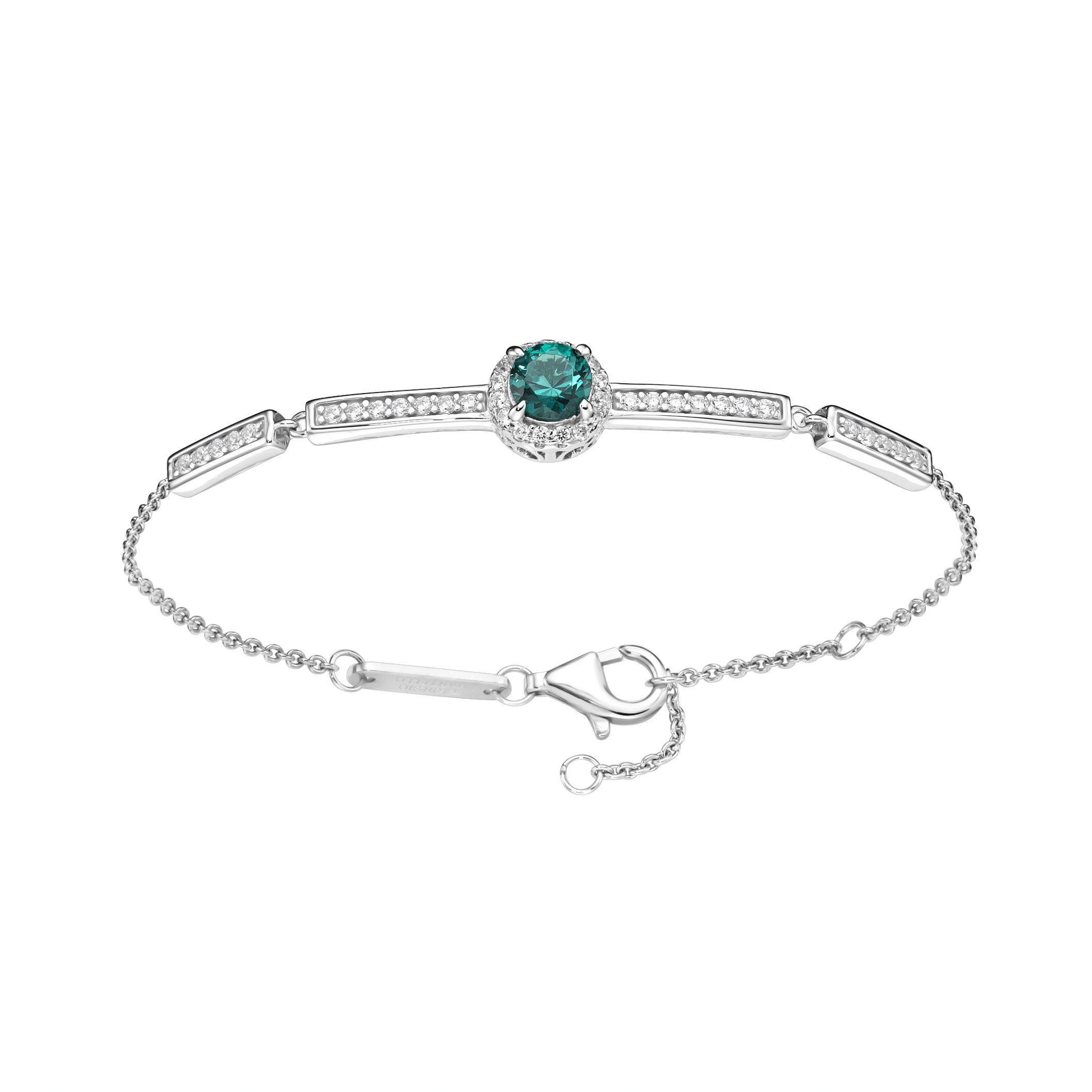 GIORGIO MARTELLO MILANO Armband »Armband mit Kristallstein und Zirkonia, Silber 925«