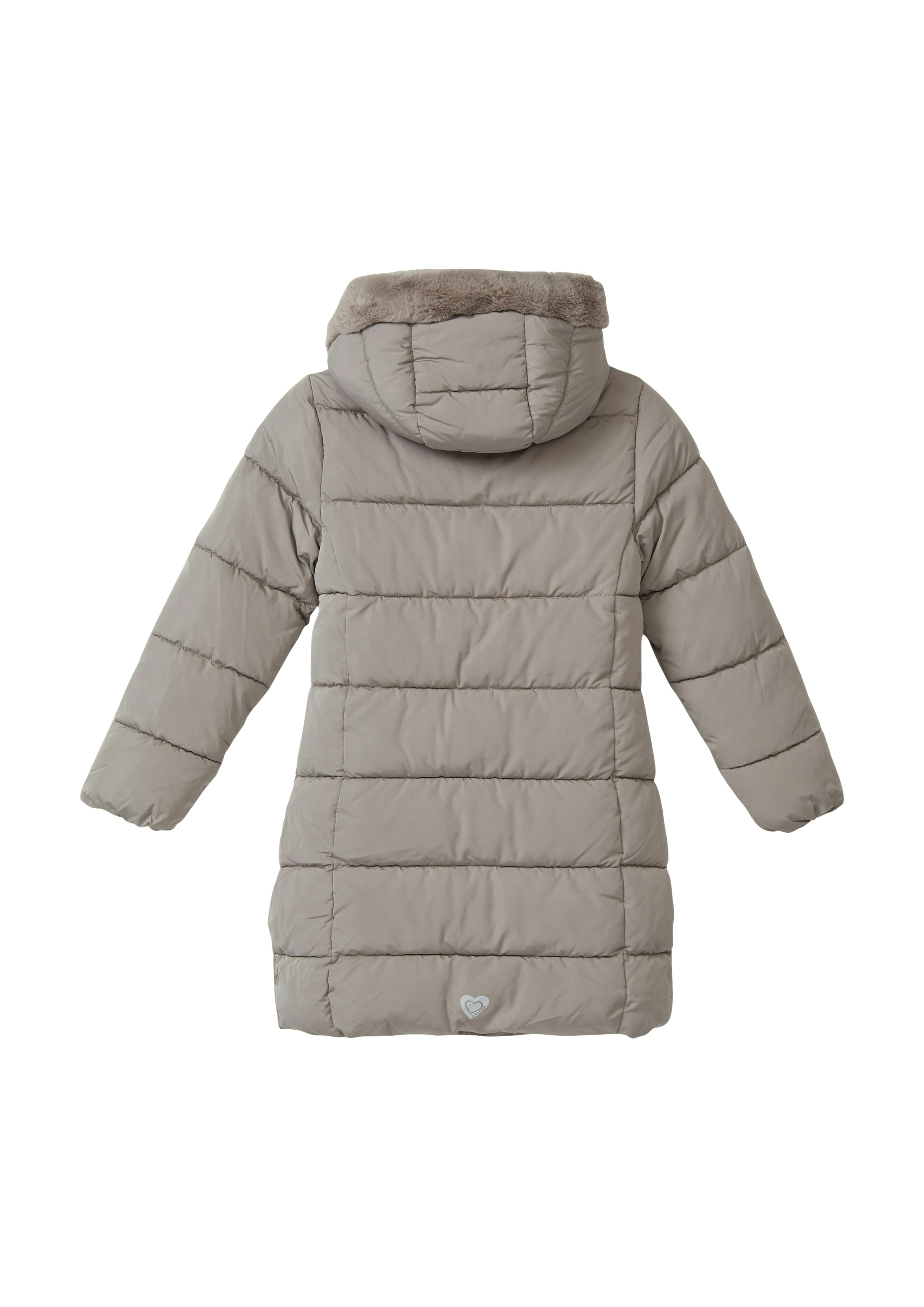 s.Oliver Junior Steppmantel mit Teddyplüsch-Futter