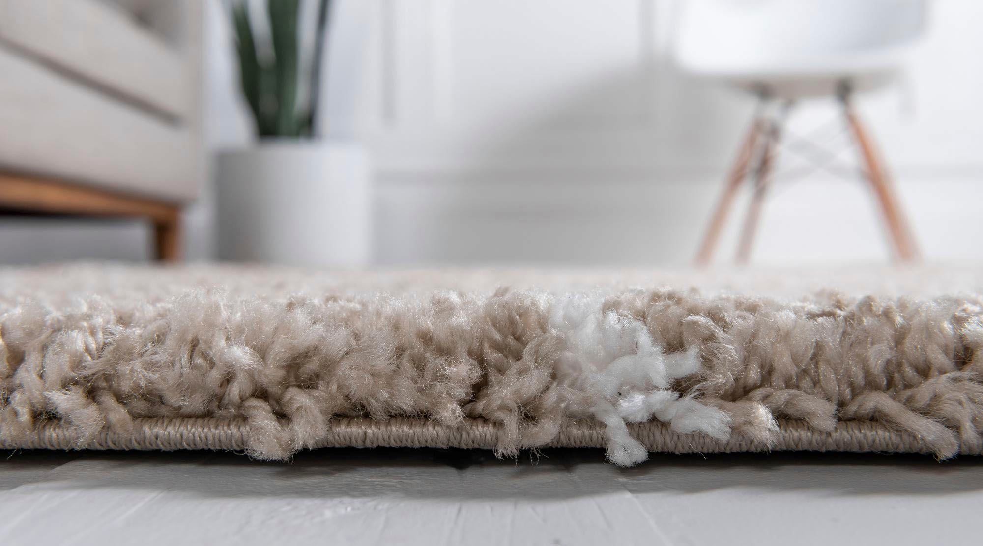 Myflair Möbel & Accessoires Hochflor-Teppich »Temara Shag Lagerräumung«, rechteckig, 51 mm Höhe, gewebt, Scandi Design, ideal im Wohnzimmer & Schlafzimmer