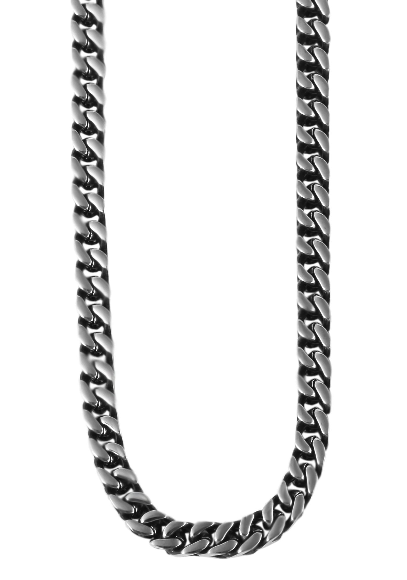 Adelia´s Panzerkette »Unisex Halskette ¿ Panzerkette aus Edelstahl 60 cm«