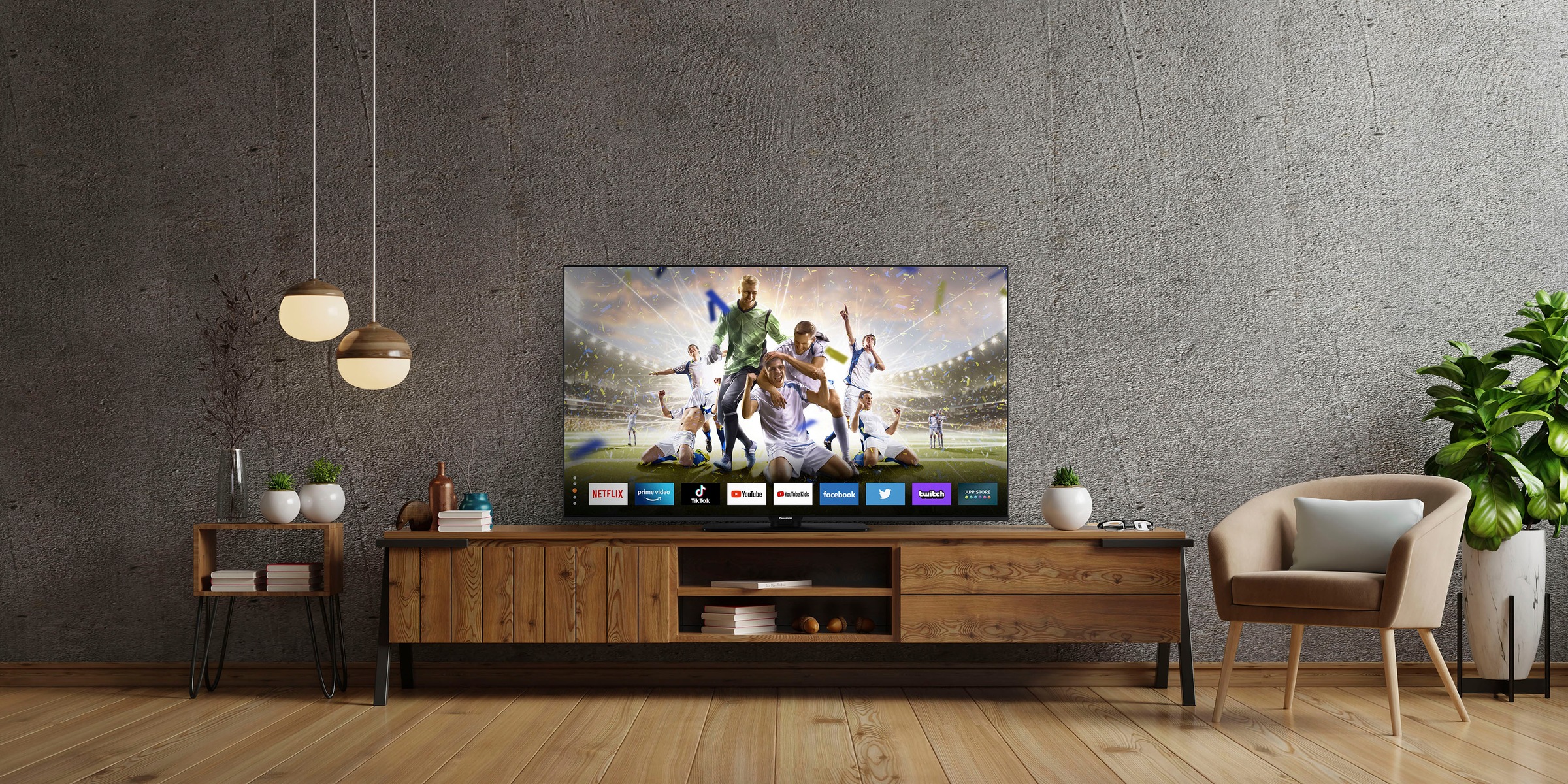 Panasonic LED-Fernseher, 139 cm/55 Zoll, 4K Ultra HD, Smart-TV