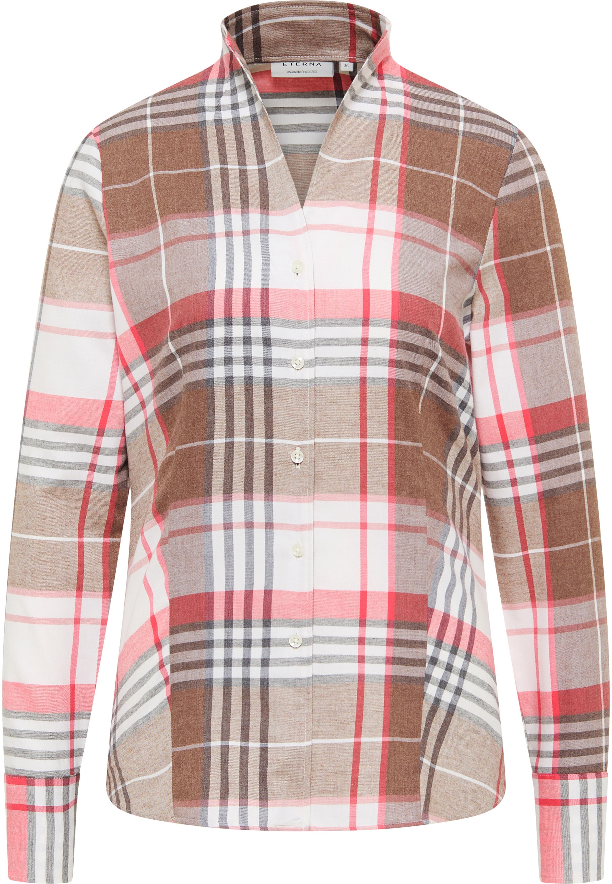 Eterna Hemdbluse »REGULAR FIT« EASY IRON (bügelleicht)