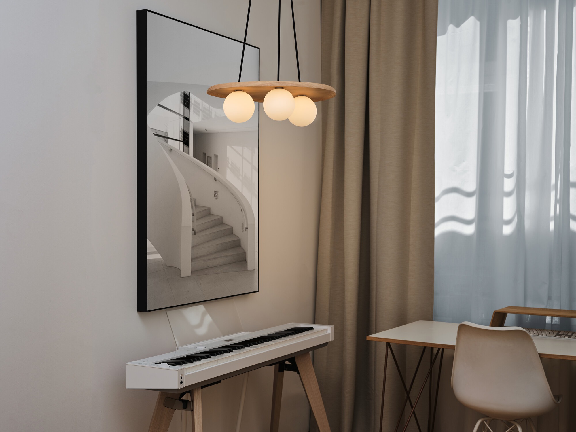 Osram Pendelleuchte »Decor Acacia-Wood Nest« G9 1 Stk. braun, Fassung G9