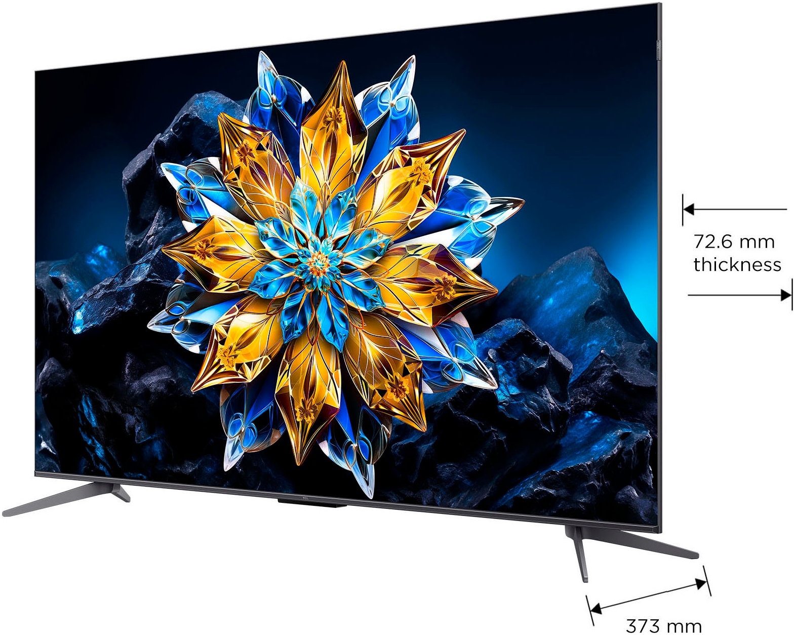 TCL QLED-Fernseher, 189 cm/75 Zoll, 4K Ultra HD, Smart-TV-Google TV-Android TV