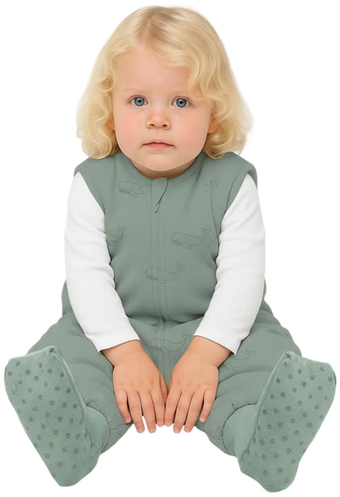 Fillikid Babyschlafsack »mit Beinen« für das ganze Jahr und Raumtemperaturen von 15-21°C