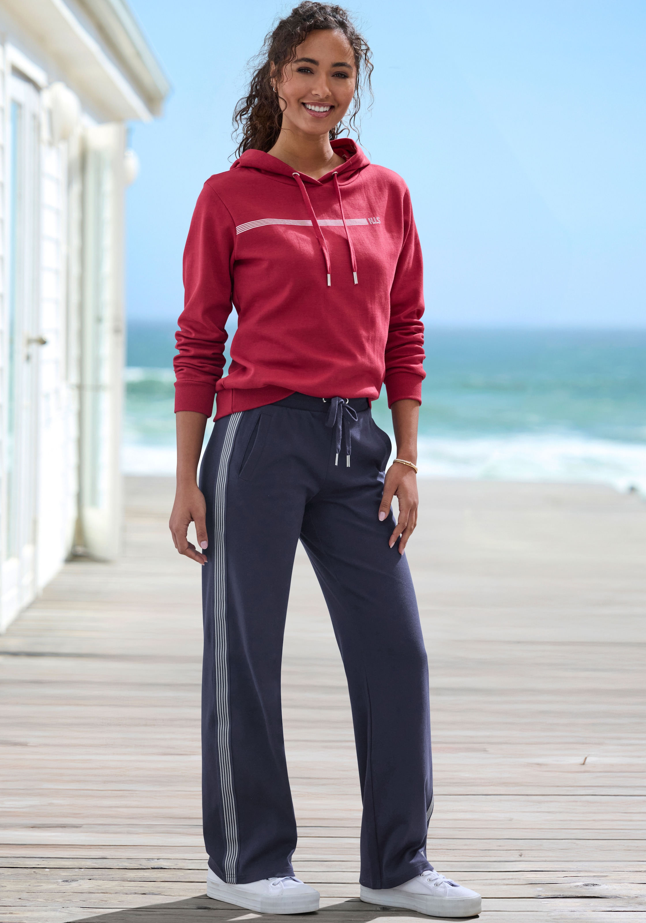 H.I.S Relaxhose, mit seitlichen Streifendesign, Loungewear