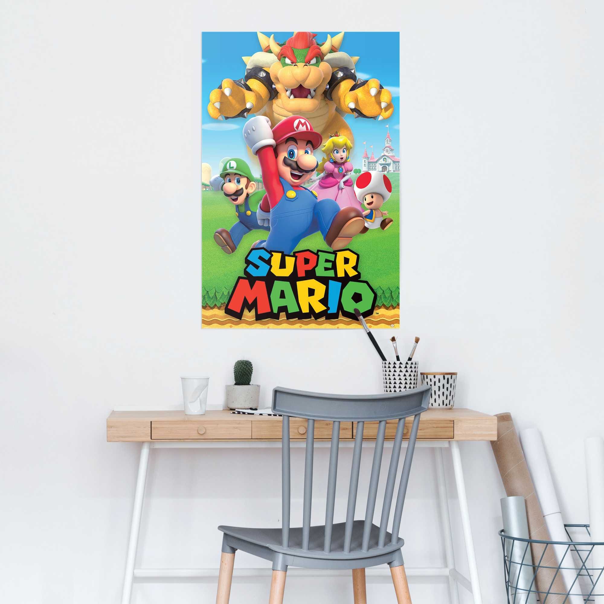 Poster »Super Mario - Karakter Montage«