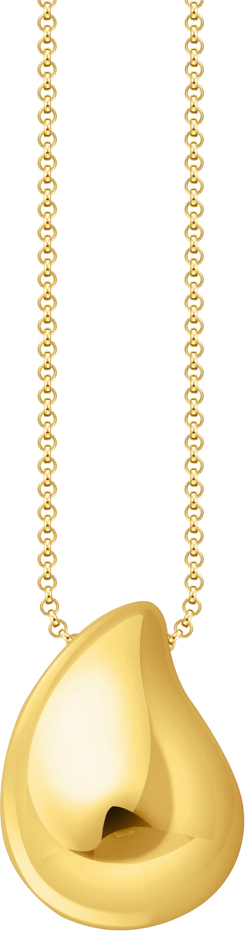 THOMAS SABO Kette mit Anhänger »in organischer Tropfenform, Bold Elegance«