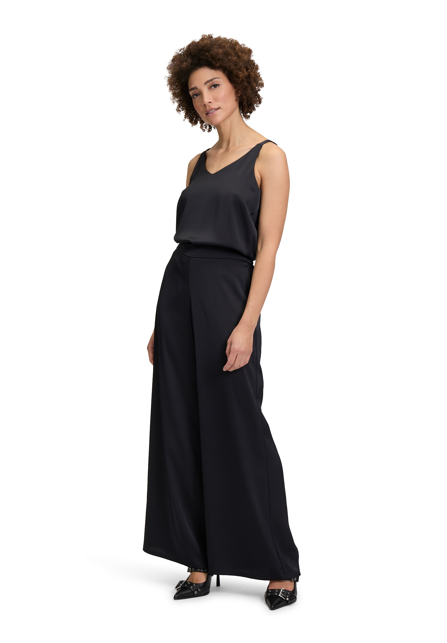 Vera Mont Satinbluse »Satin-Bluse mit V-Ausschnitt«