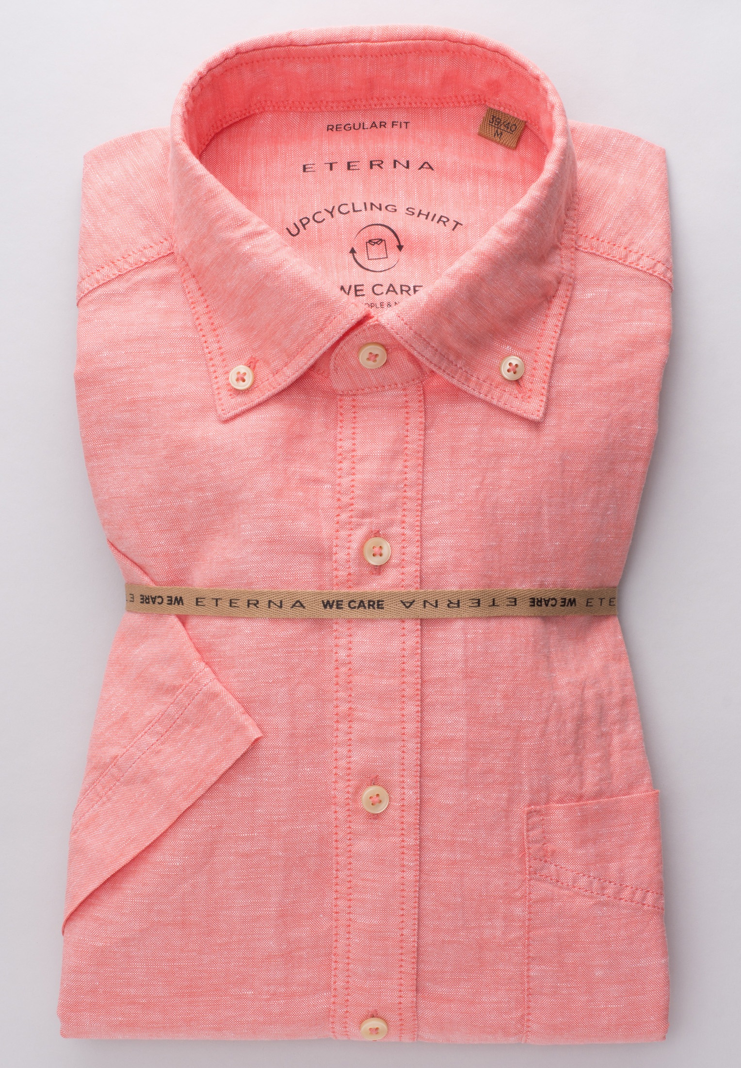 Eterna Kurzarmhemd »REGULAR FIT« EASY IRON (bügelleicht)