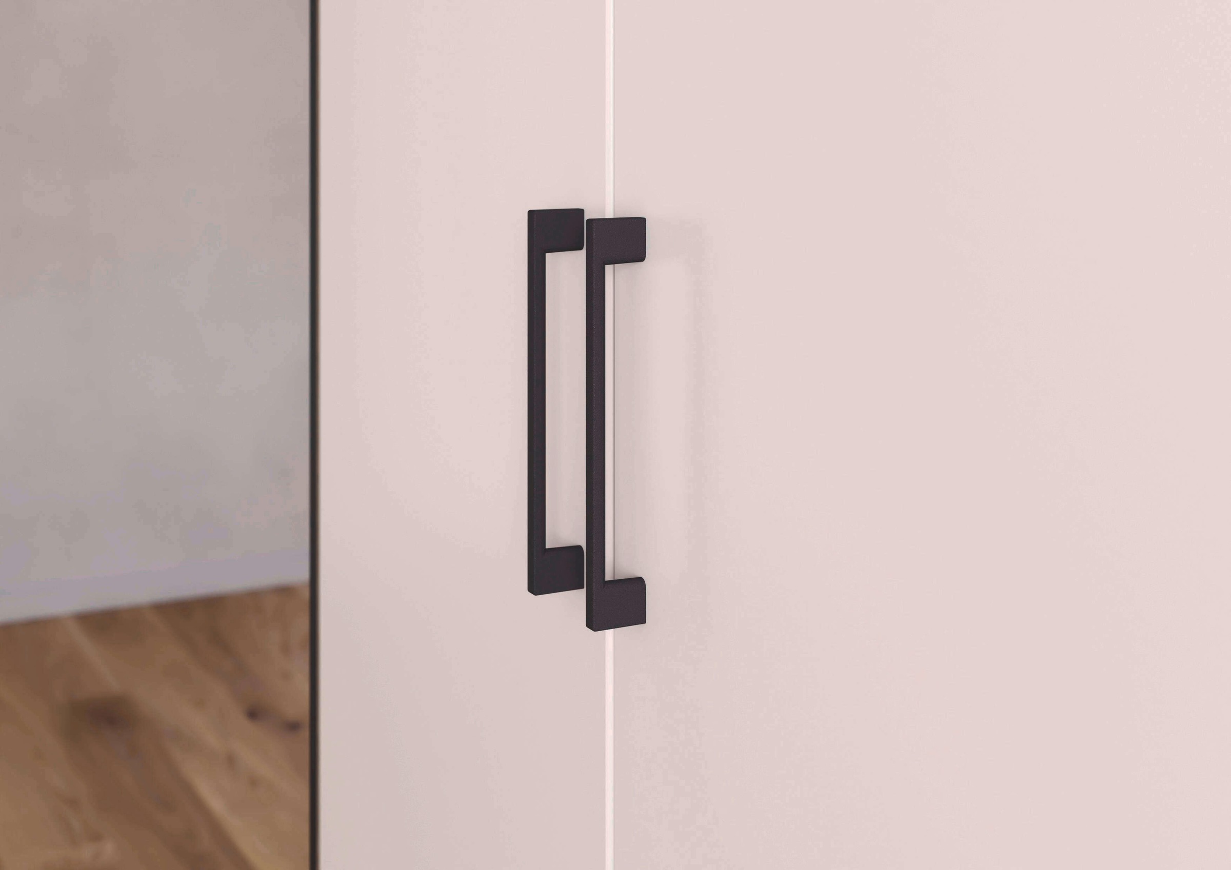INOSIGN BY RAUCH Kleiderschrank »Kleiderschrank Schrank Garderobe Schlafzimmer Stauraum PAULLY«, (mit 3 Griff-Varianten), OTTOS CHOICE 3 Griffvarianten MADE IN GERMANY