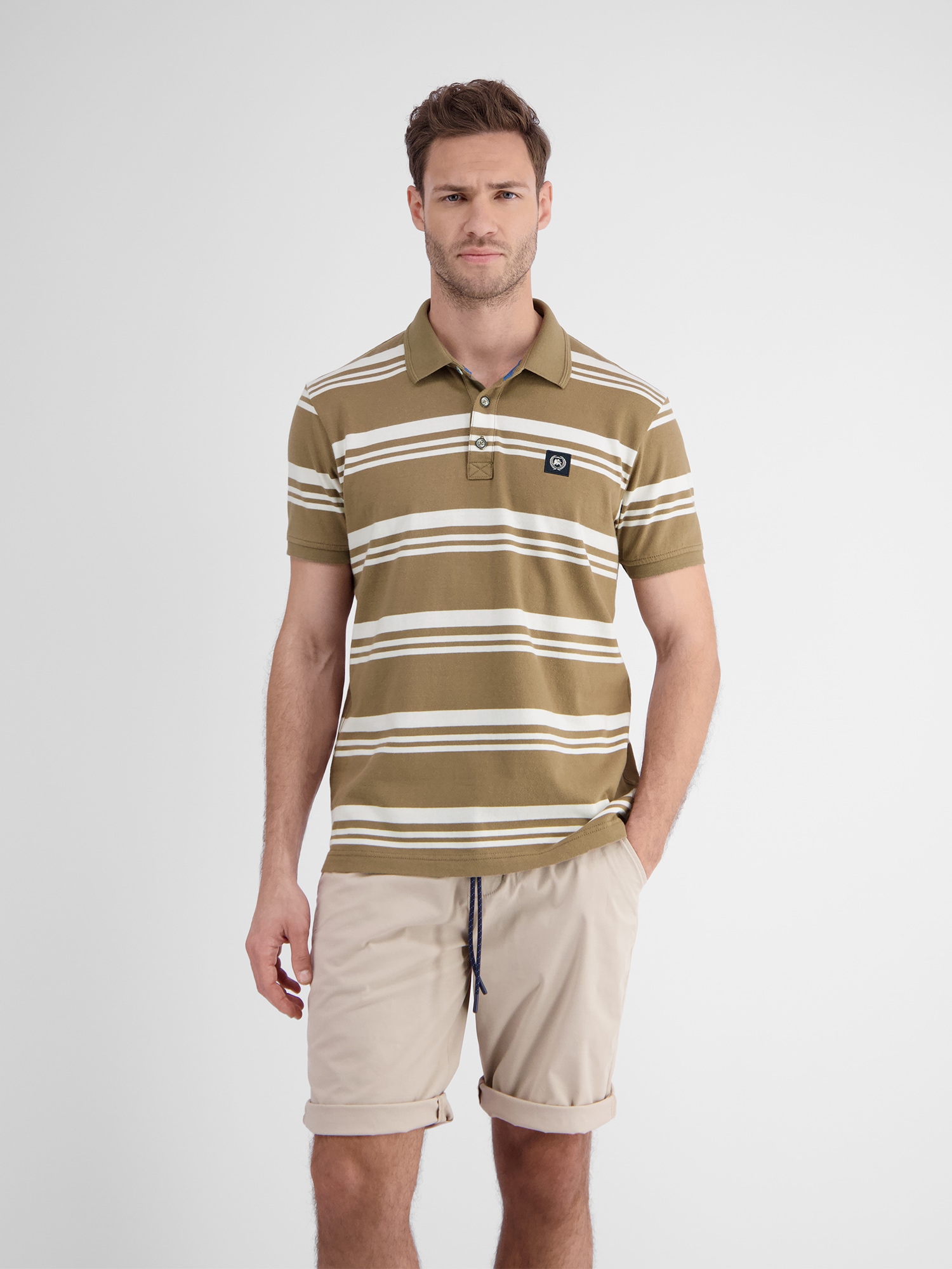 LERROS Poloshirt »LERROS Gestreiftes Poloshirt für Herren«