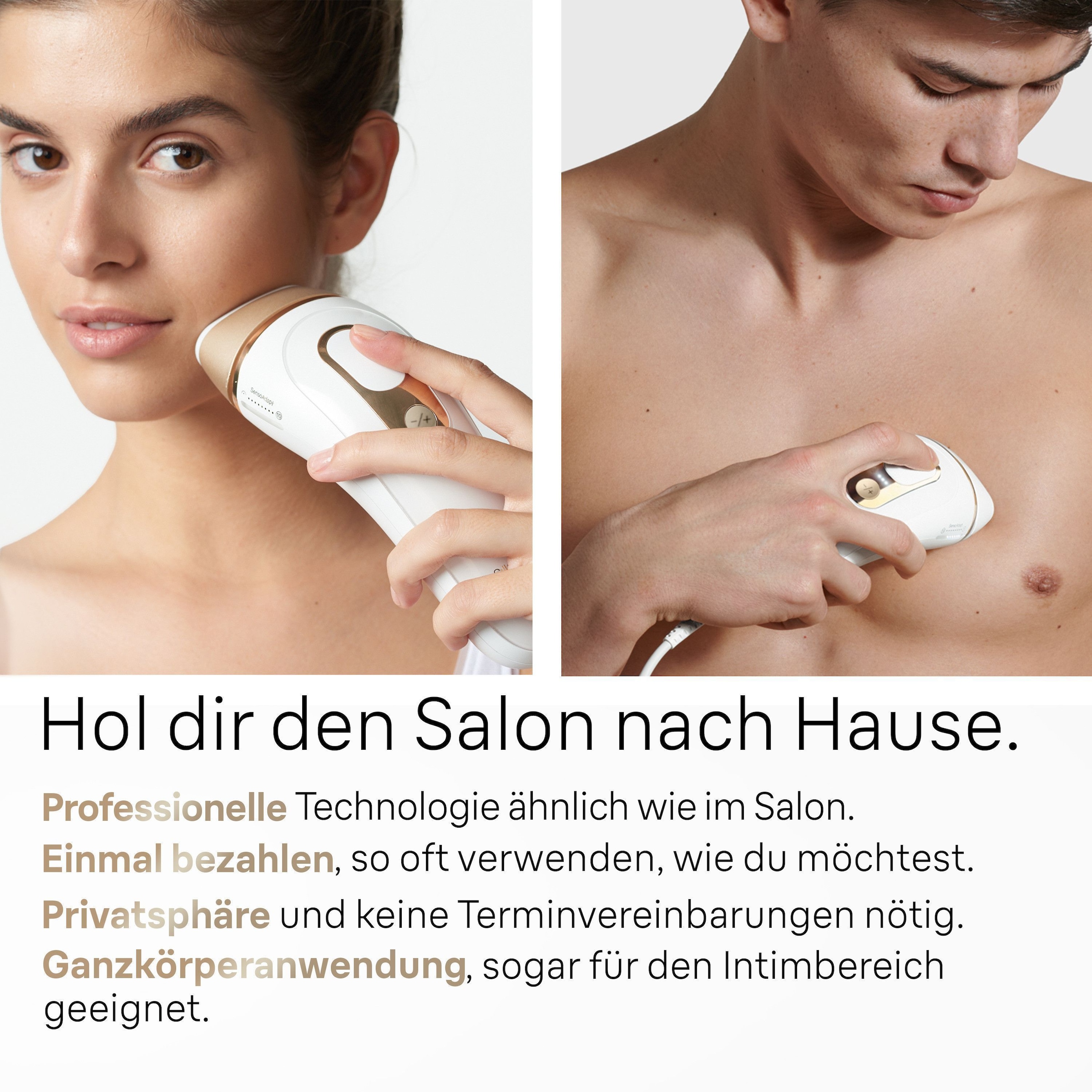 Braun IPL-Haarentferner »Silk·expert Pro 5 PL5152«, pro Minute bis zu 125 Lichtimpulse, 2 Aufsätze, Venus Rasierer &  Aufbewahrungstasche