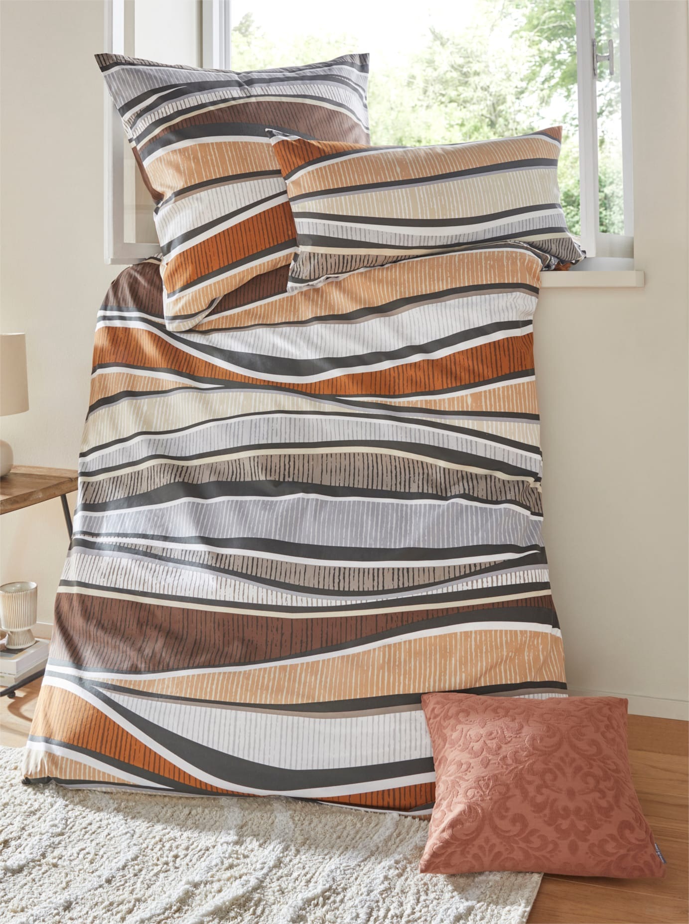 heine home Bettwäsche 2 tlg. tlg.