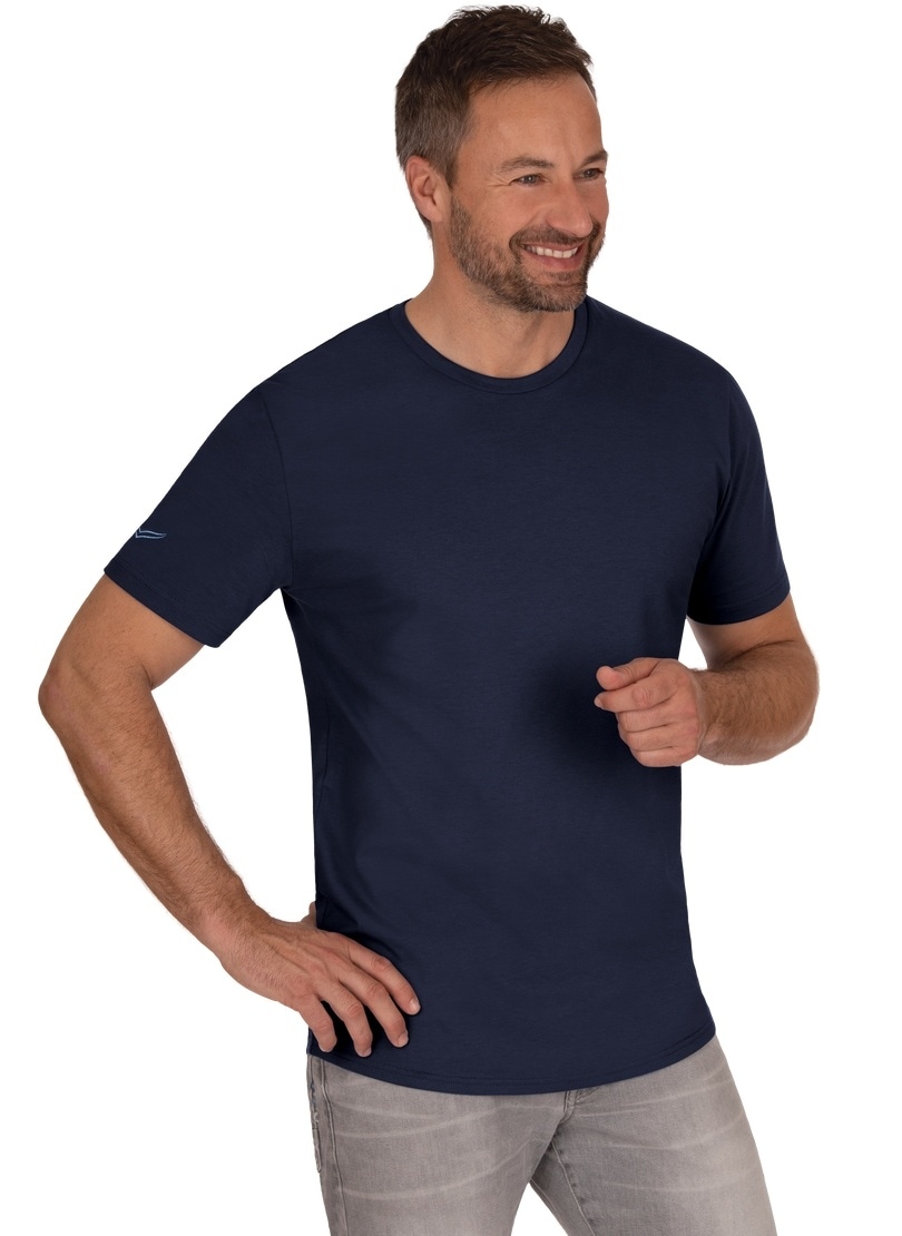 T-Shirt ♕ T-Shirt »TRIGEMA bei aus 100% Trigema Biobaumwolle«