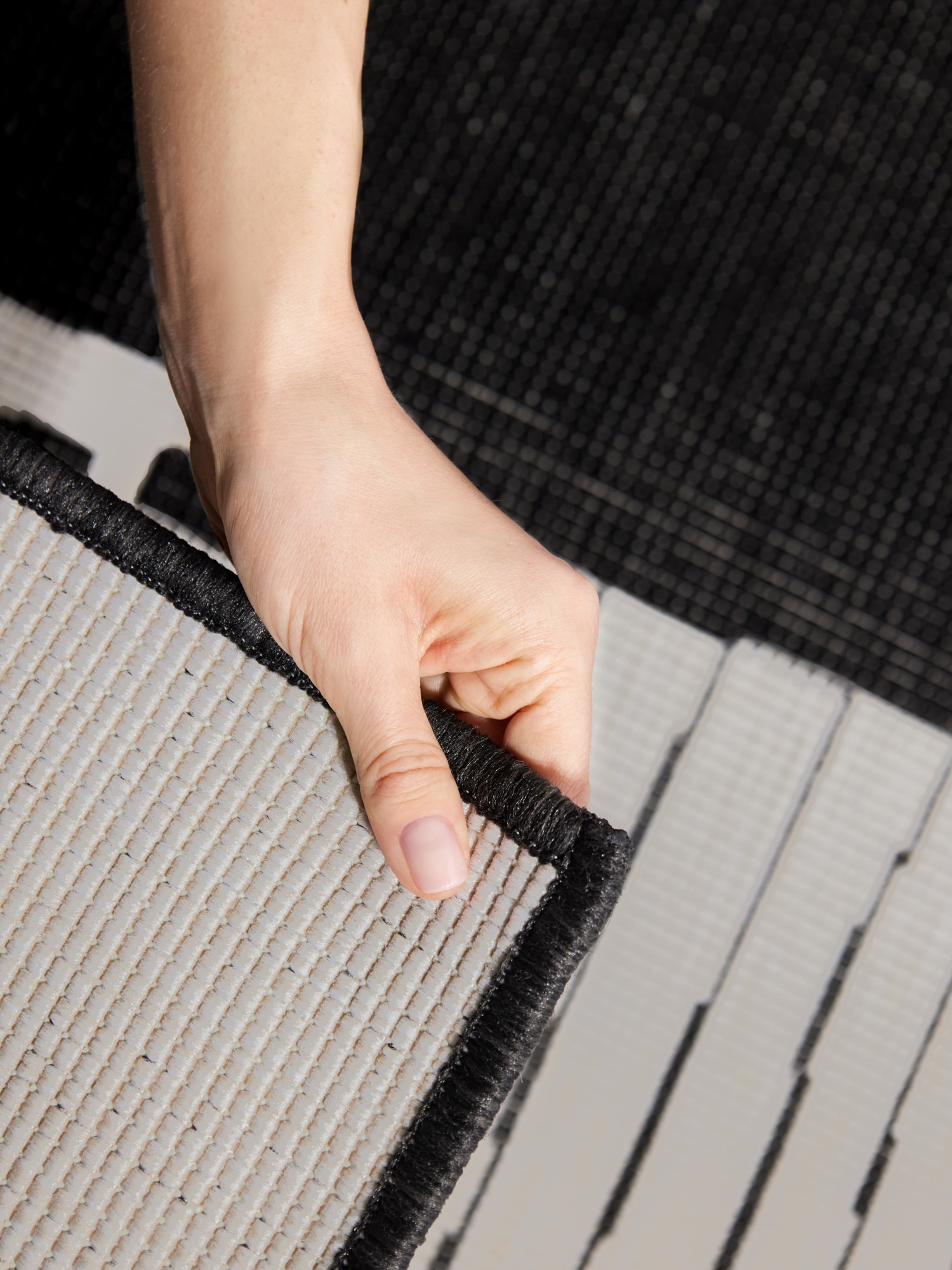 Ted Baker Teppich »Acacia , Wendeteppich« rechteckig 8 mm Höhe Designteppich, Wetterfest, Pflegeleicht, Modern, Wohnzimmer, Terrasse