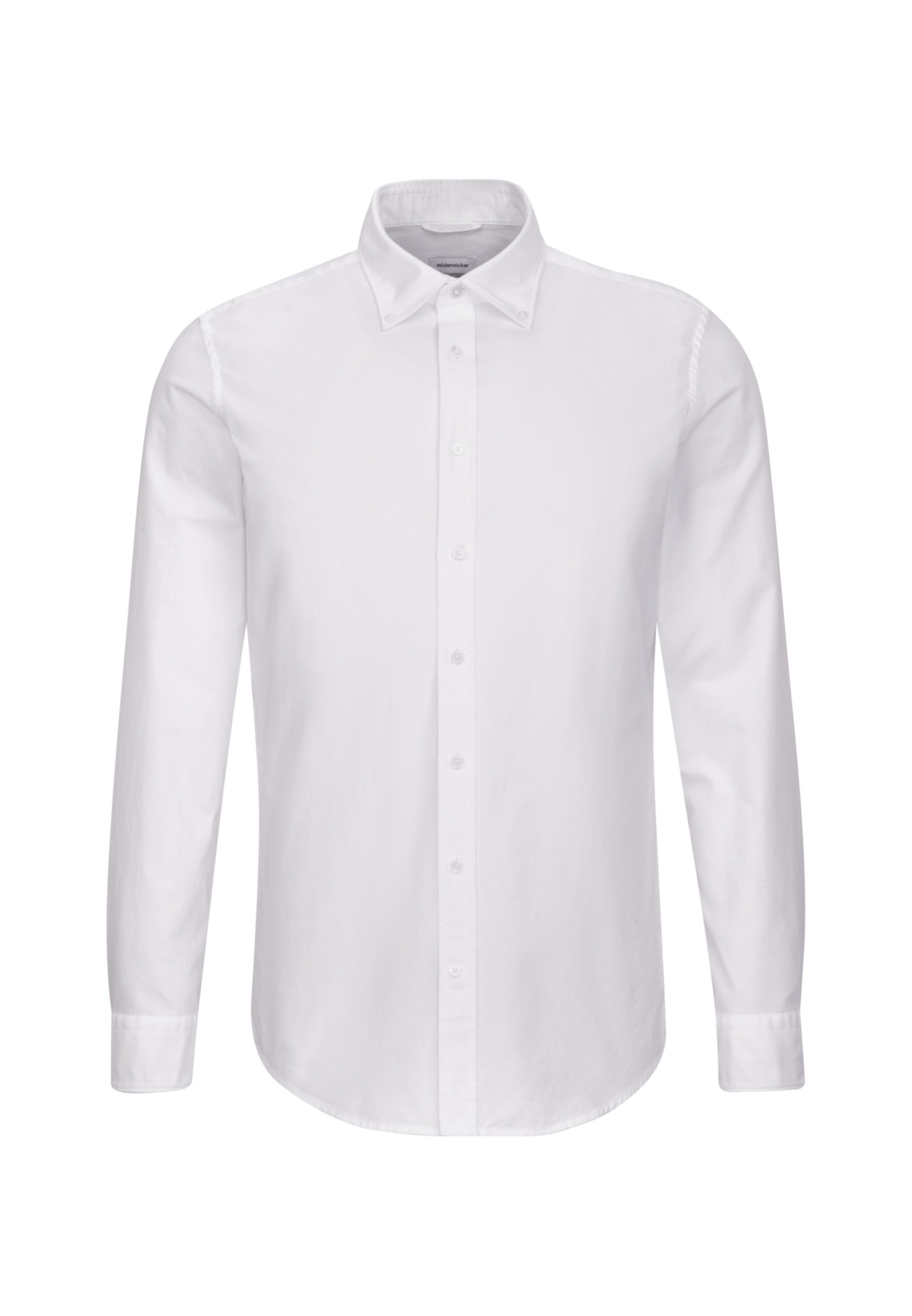 seidensticker Businesshemd »X-Slim«, X-Slim Langarm Button-Down-Kragen Uni