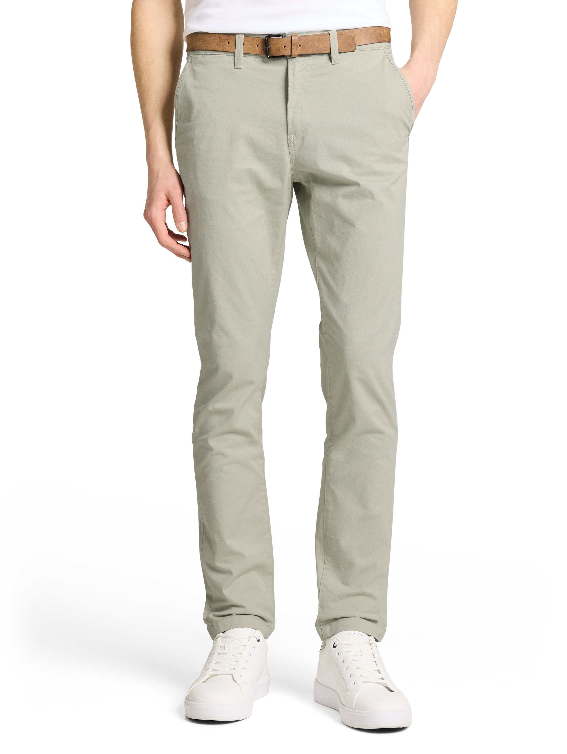 TOM TAILOR Denim Chinohose  leicht vorgewaschen