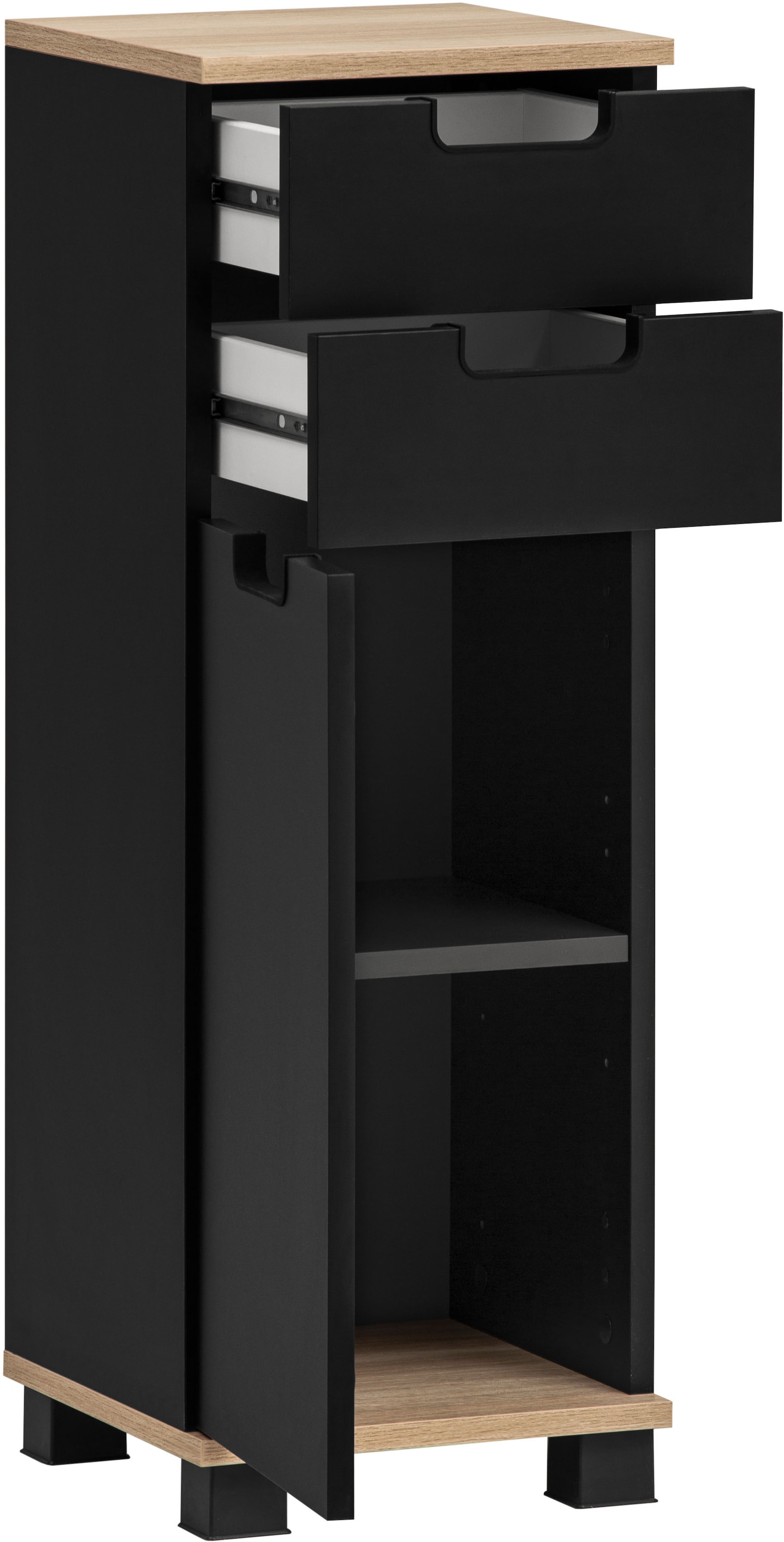 Schildmeyer Stauraumschrank »Emmik, Breite 60 cm, platzsparend, verstellbare Einlegeböden« Made in Germany