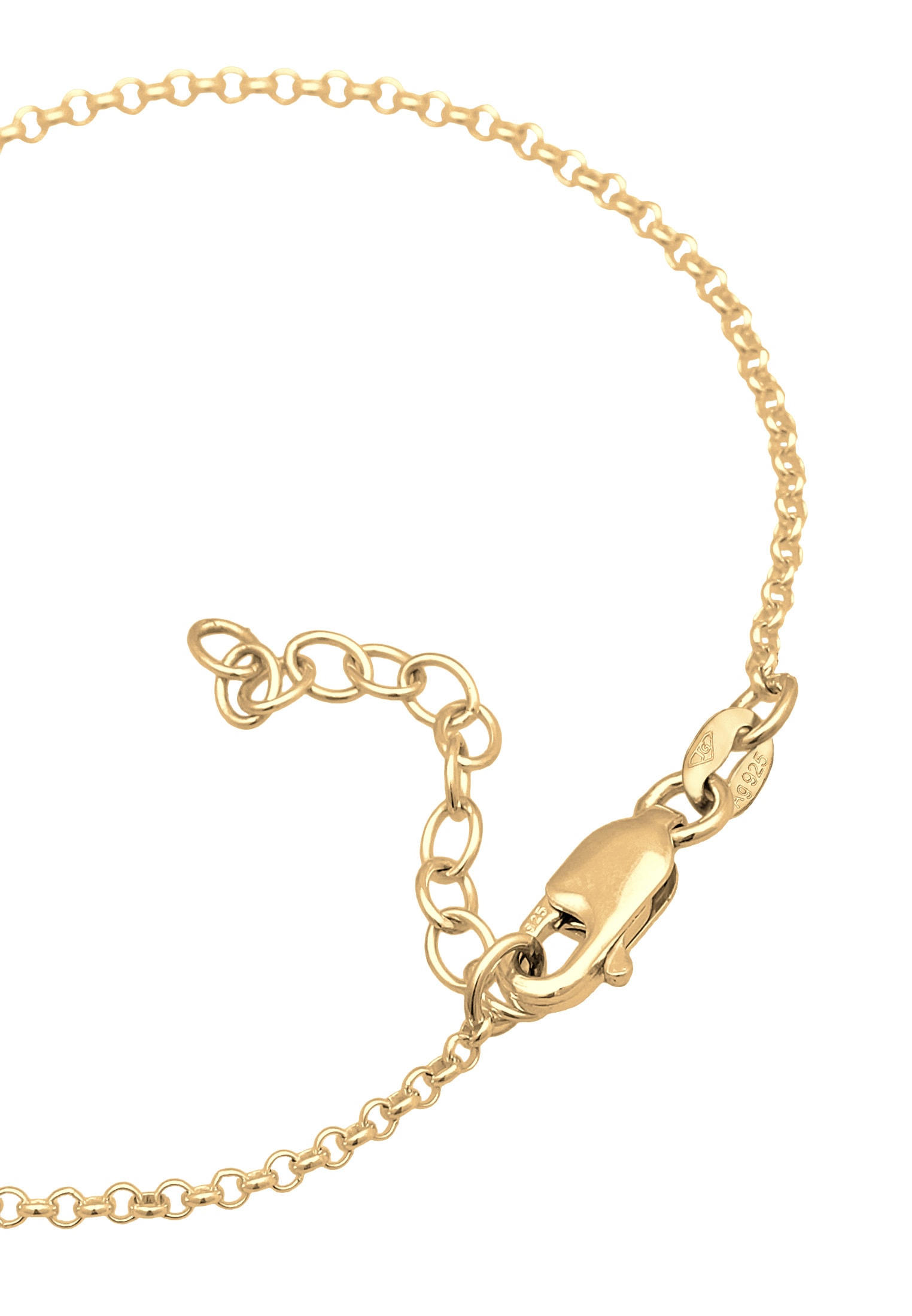 Elli DIAMONDS Armkette »Armband Herz Lab Grown Diamanten (0.18 ct) 925 Silber«