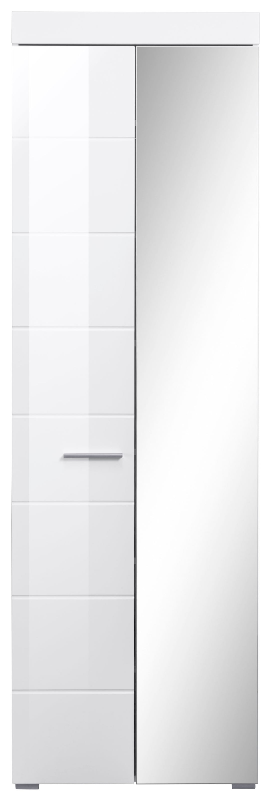 Home affaire Garderobenschrank »Avena« Flurschrank mit Spiegeltür -  (B/T/H) 80/12/72 cm