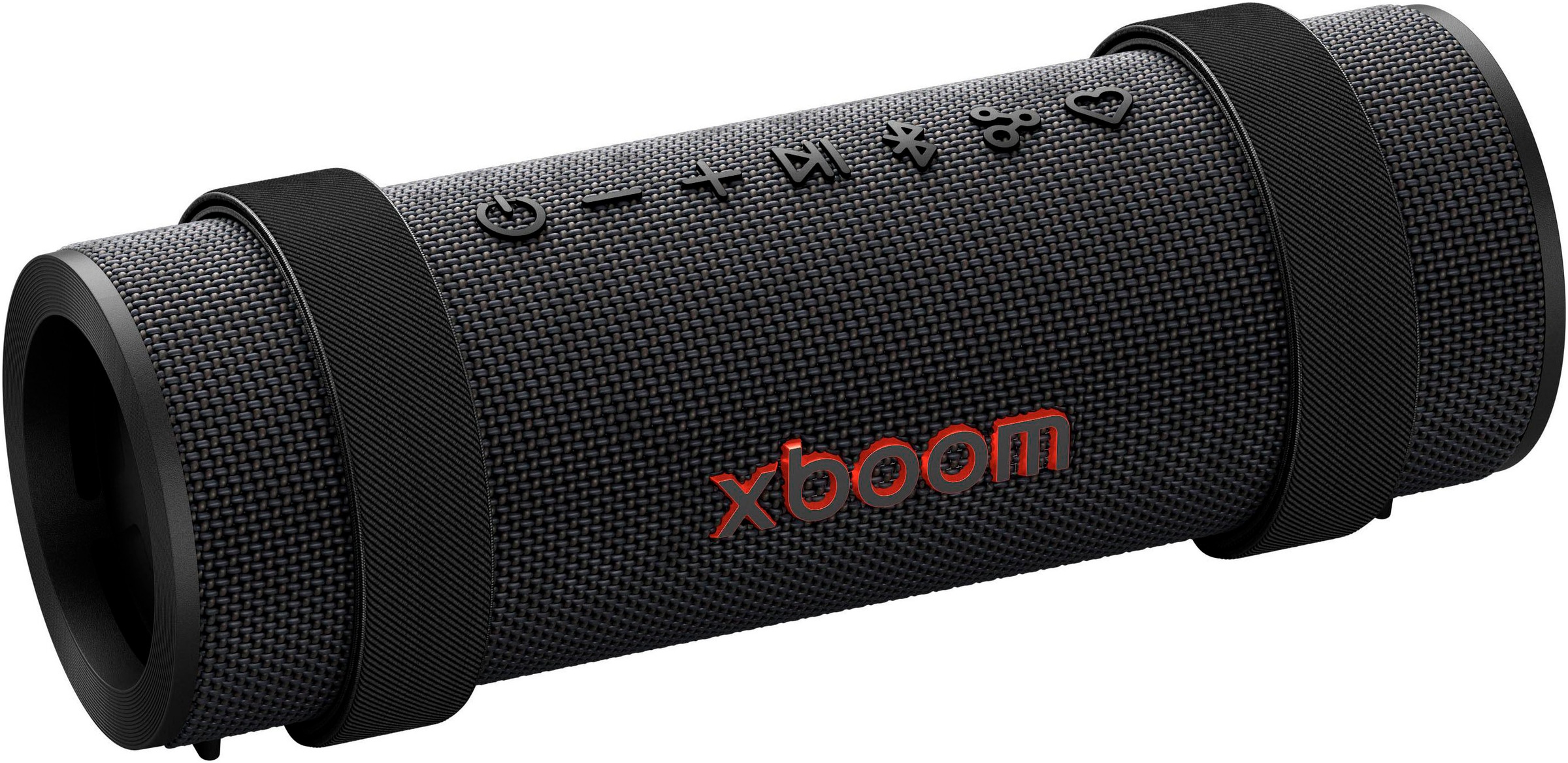 LG Bluetooth-Speaker »xboom GRAB« 1.1 (Bluetooth Apple Siri | Beleuchtungseffekte | EQ Modi | Extra Bass | Google Assistant | Lautstärkeanpassung | Multipoint Anbindung | Wireless Party Connect 30 W)