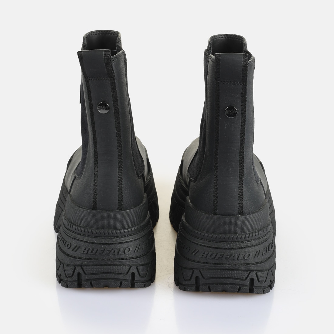 Buffalo »FUSION«  Plateauboots, Stiefelette mit seitlichen Stretcheinsätzen